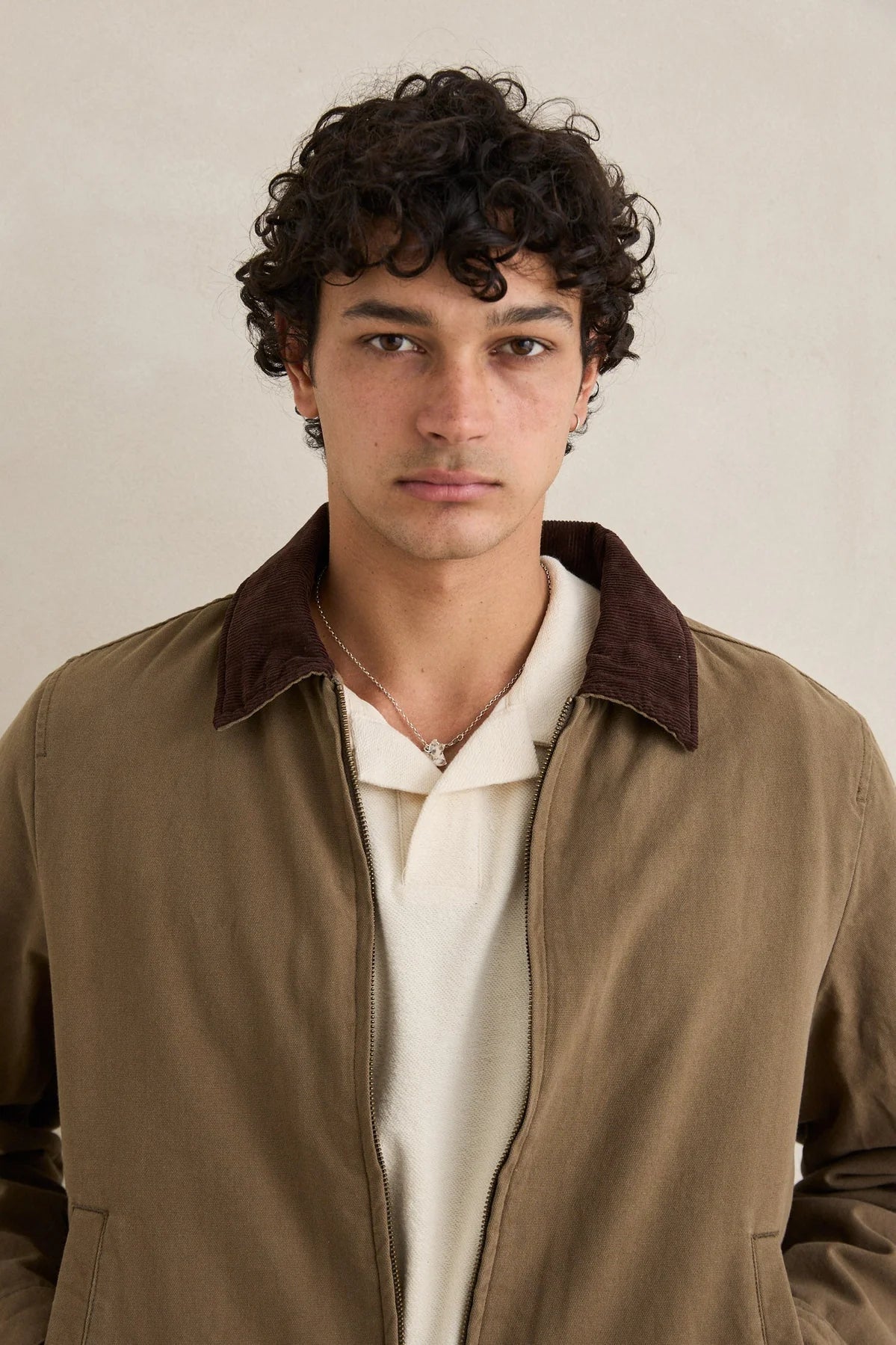 Chaqueta Rhythm James Oak Para Hombre