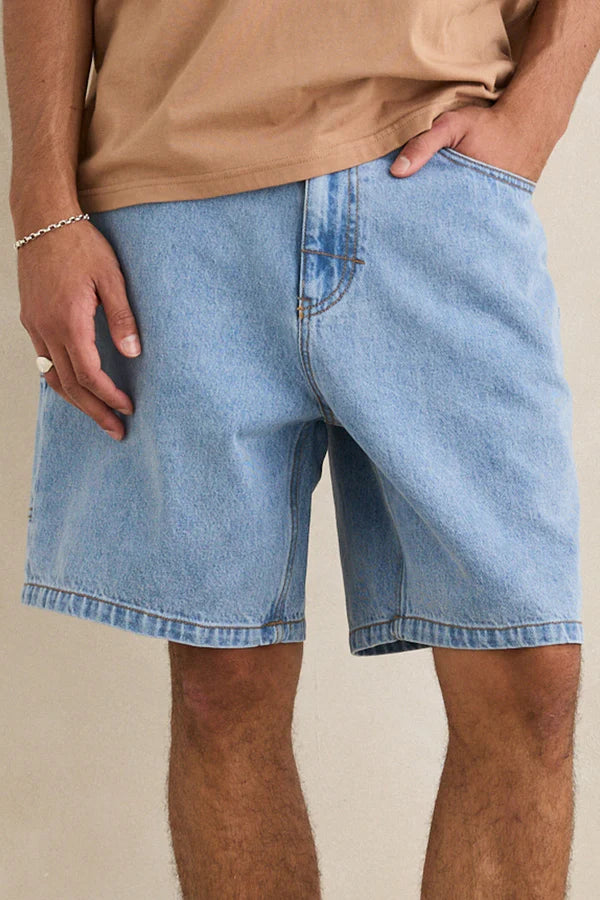 Pantalón  RYTHM Corto Vaquero Toby Para Hombre
