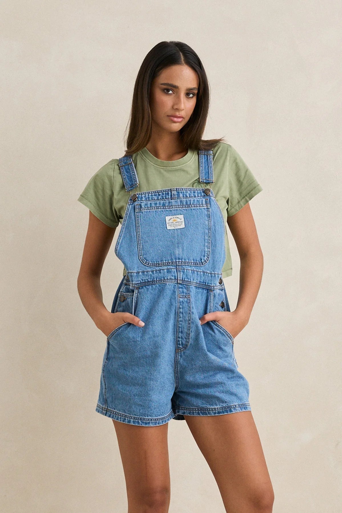 Peto Corto RHYTHM  OVERALL Para Mujer