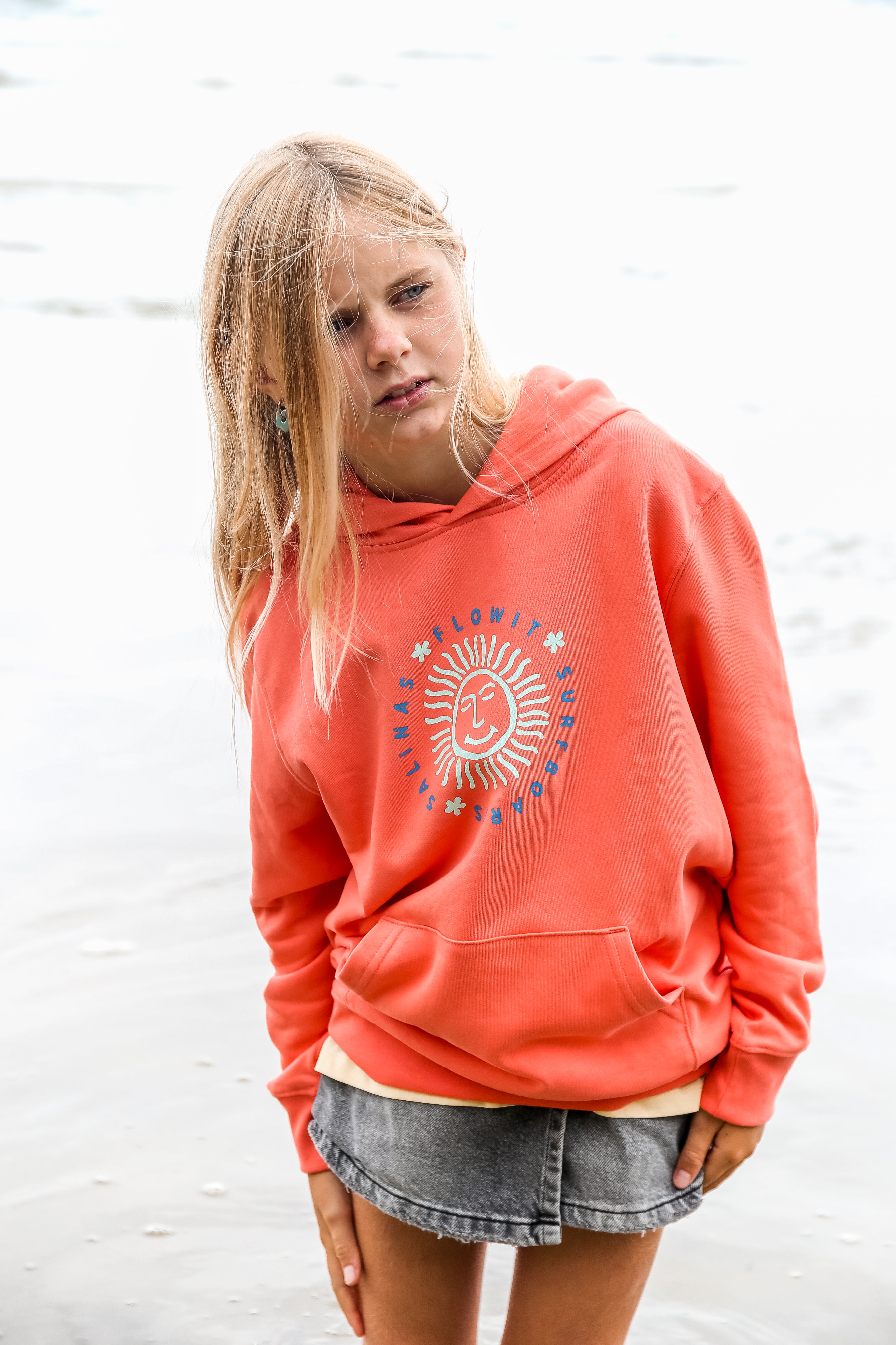 Sudadera Infantil  Flowit Happy Sun Unisex