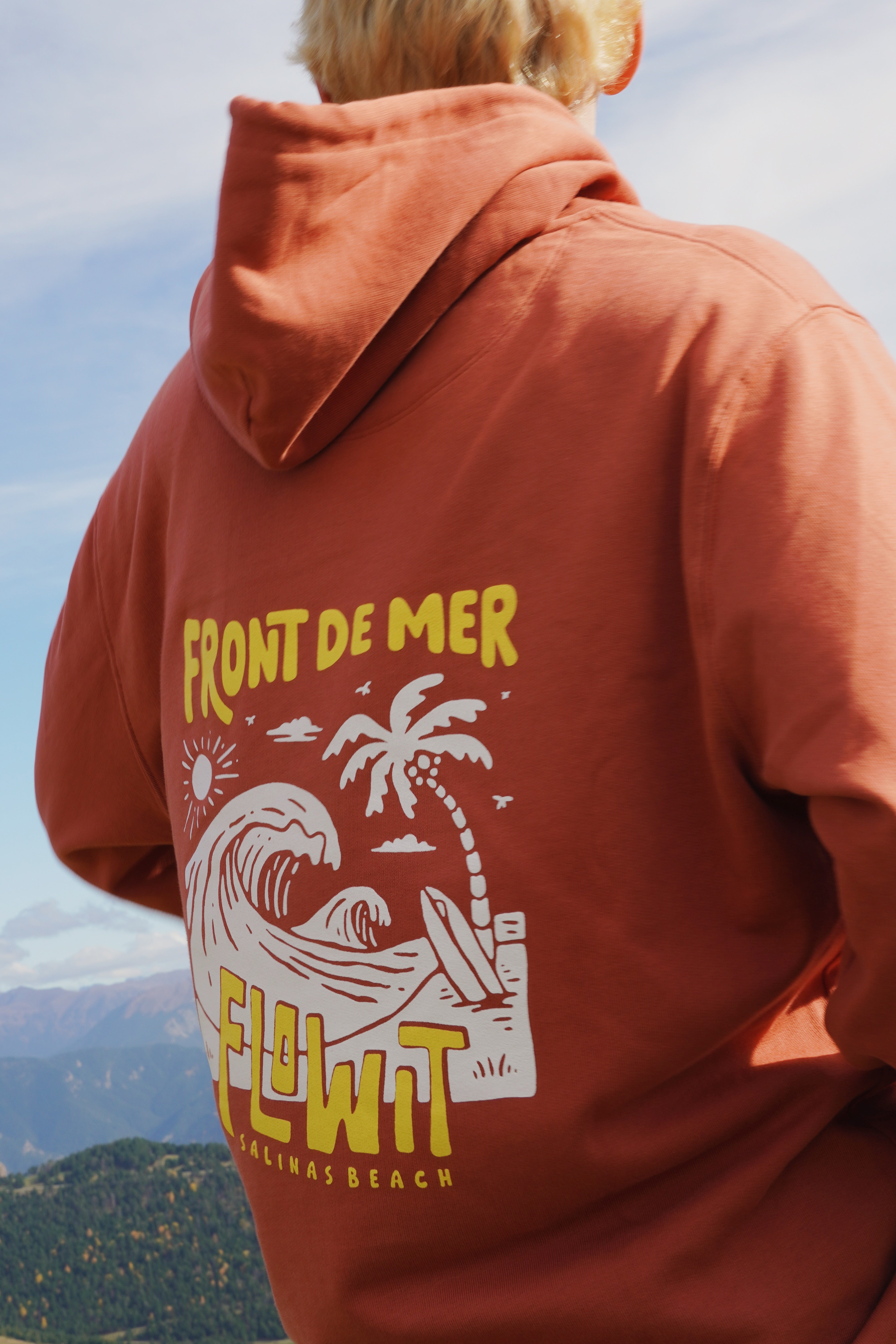 Sudadera Flowit Front De Mer Teja