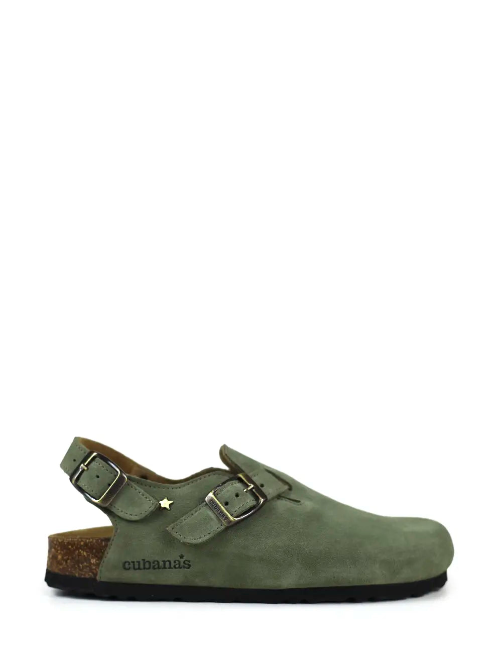 Sandalia Zueco CUBANAS  Sofía 120 Verde