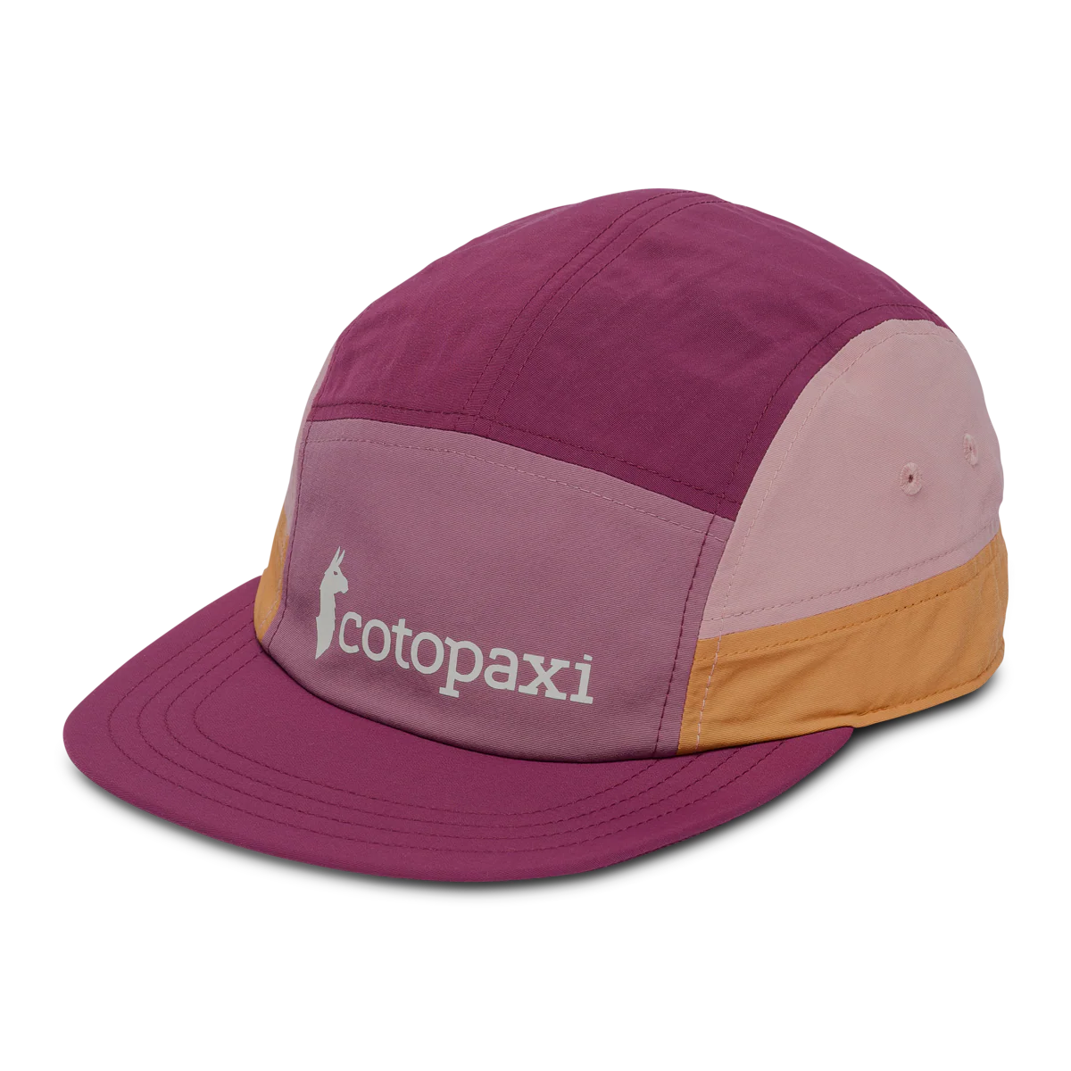 Gorra Unisex Cotopaxi Tech 5 Paneles Color Mermelada/Higo