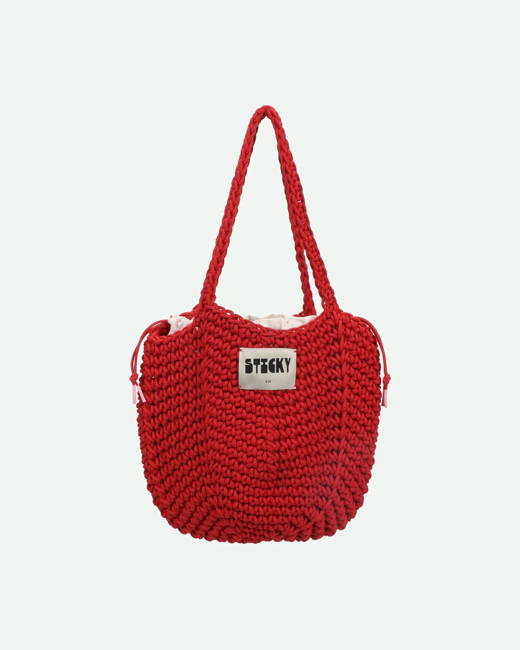 Bolso Sticky Lemon Siss Crochet bag • chili •