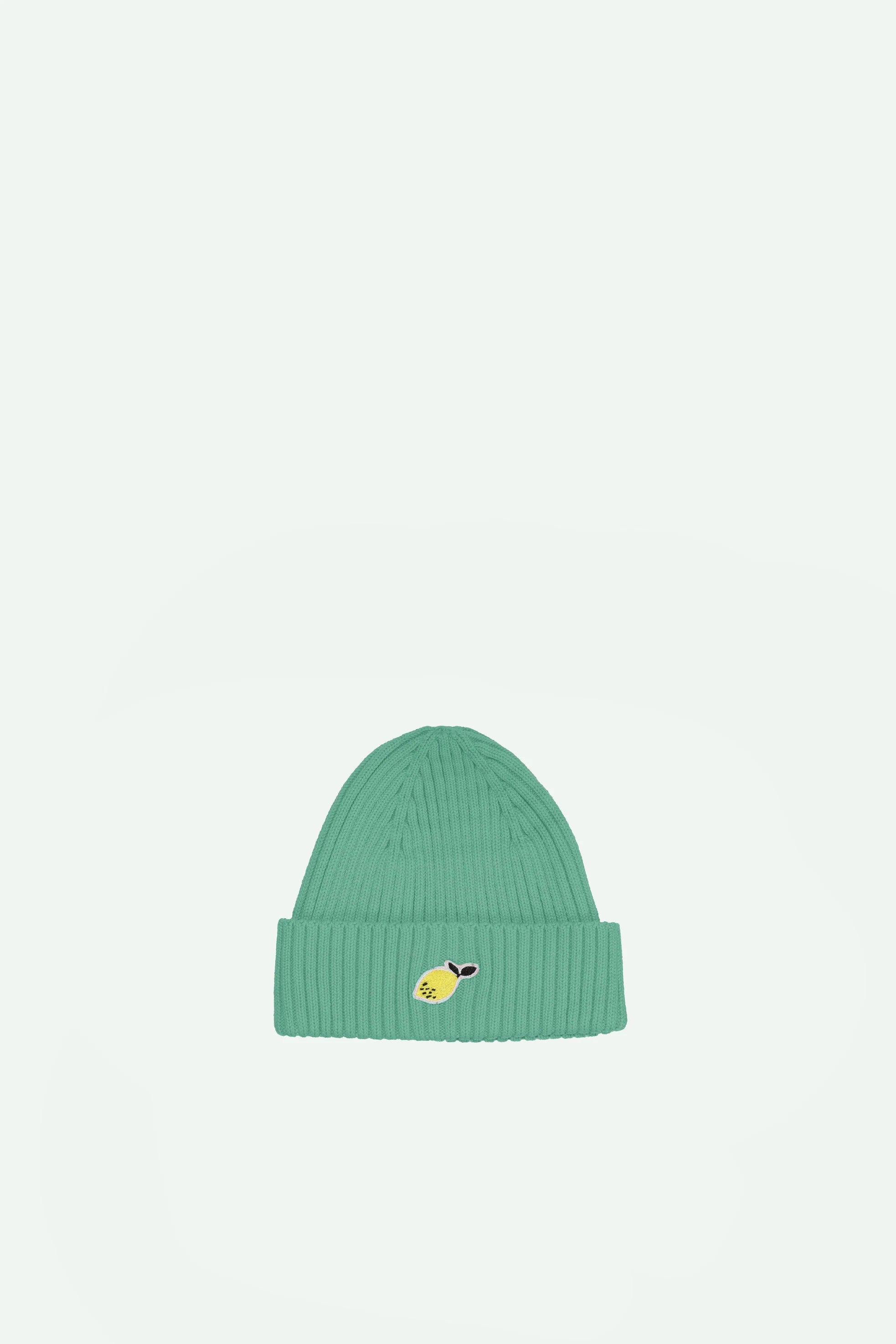 beanie sticky lemon | limón | aquatic green