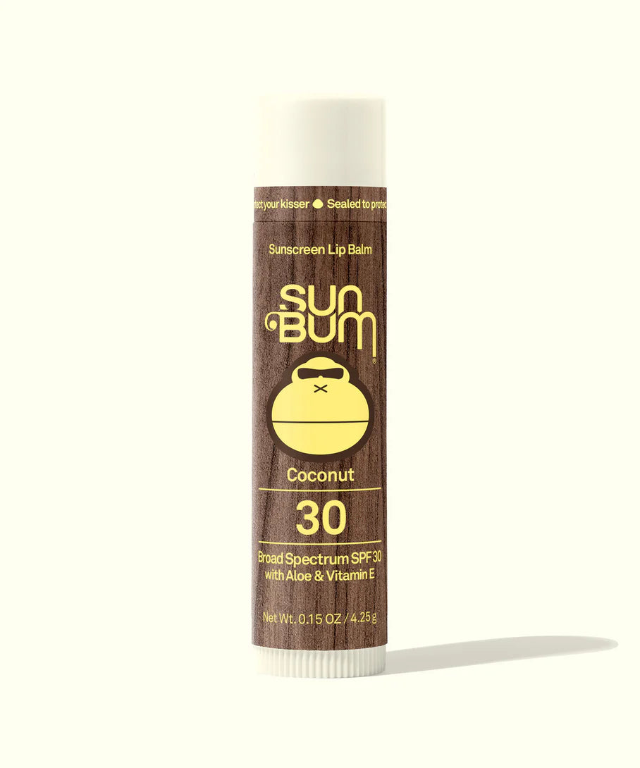 SUN BUM Bálsamo Labial Con Protección Solar FPS 30 Original - Coco