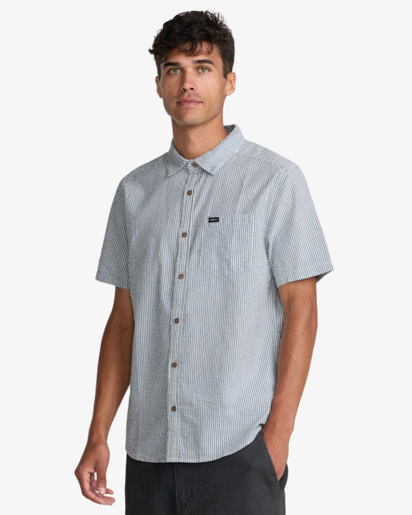 Camisa RVCA Thatll Do Seersucker