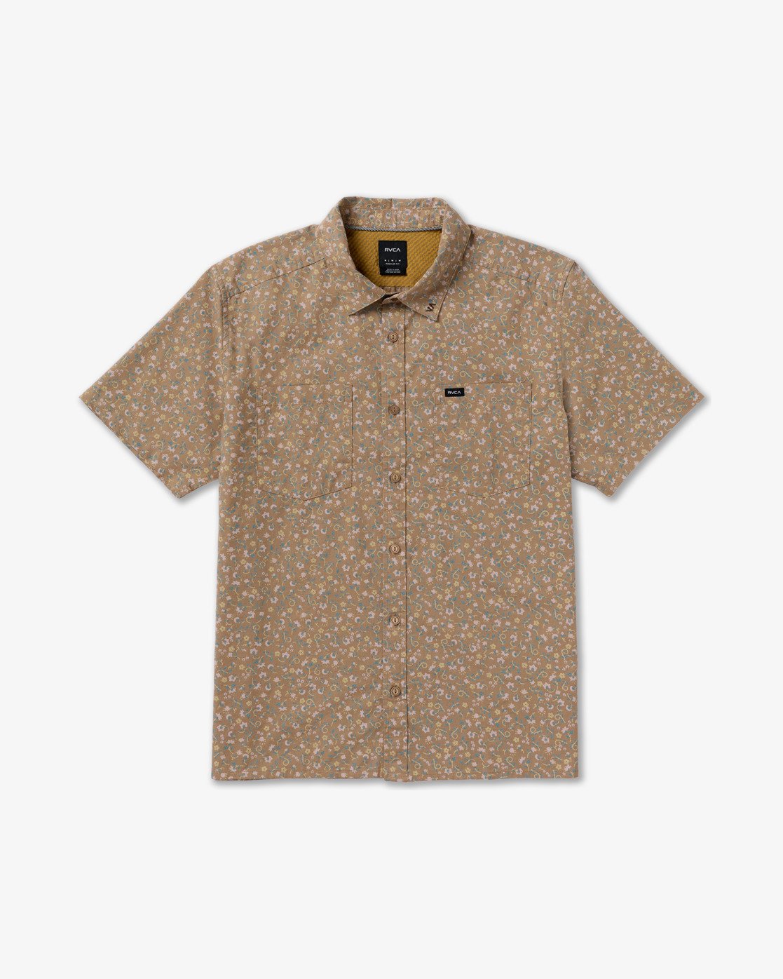 Camisa RVCA Breezy SS Coyote