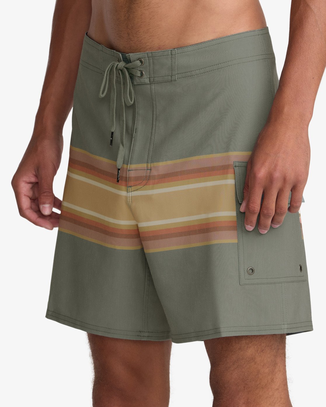 Board Short RVCA Exotica 17" Verde