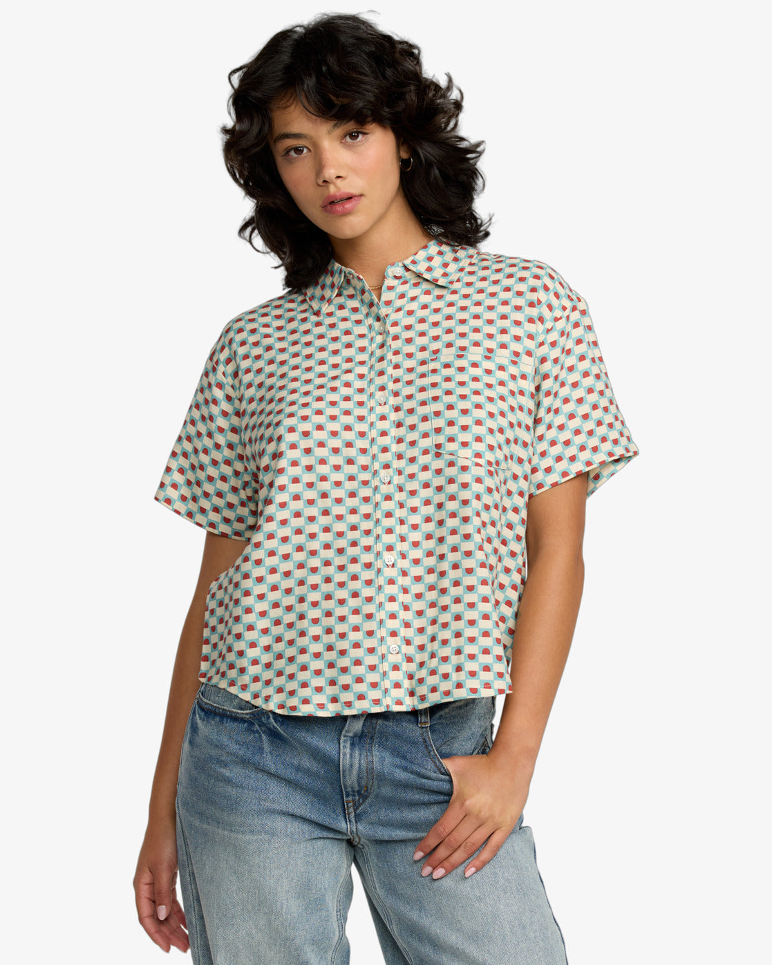 Camisa RVCA Nauti Para Mujer