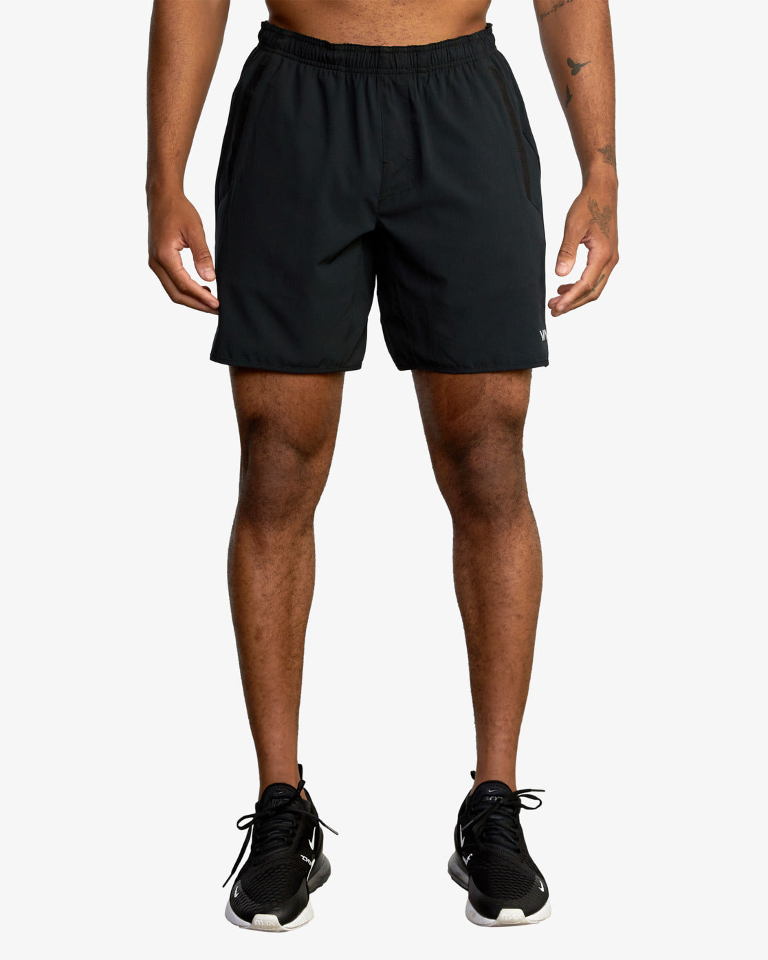 Short Elástico de Entrenamiento RVCA Negro Hombre Negro