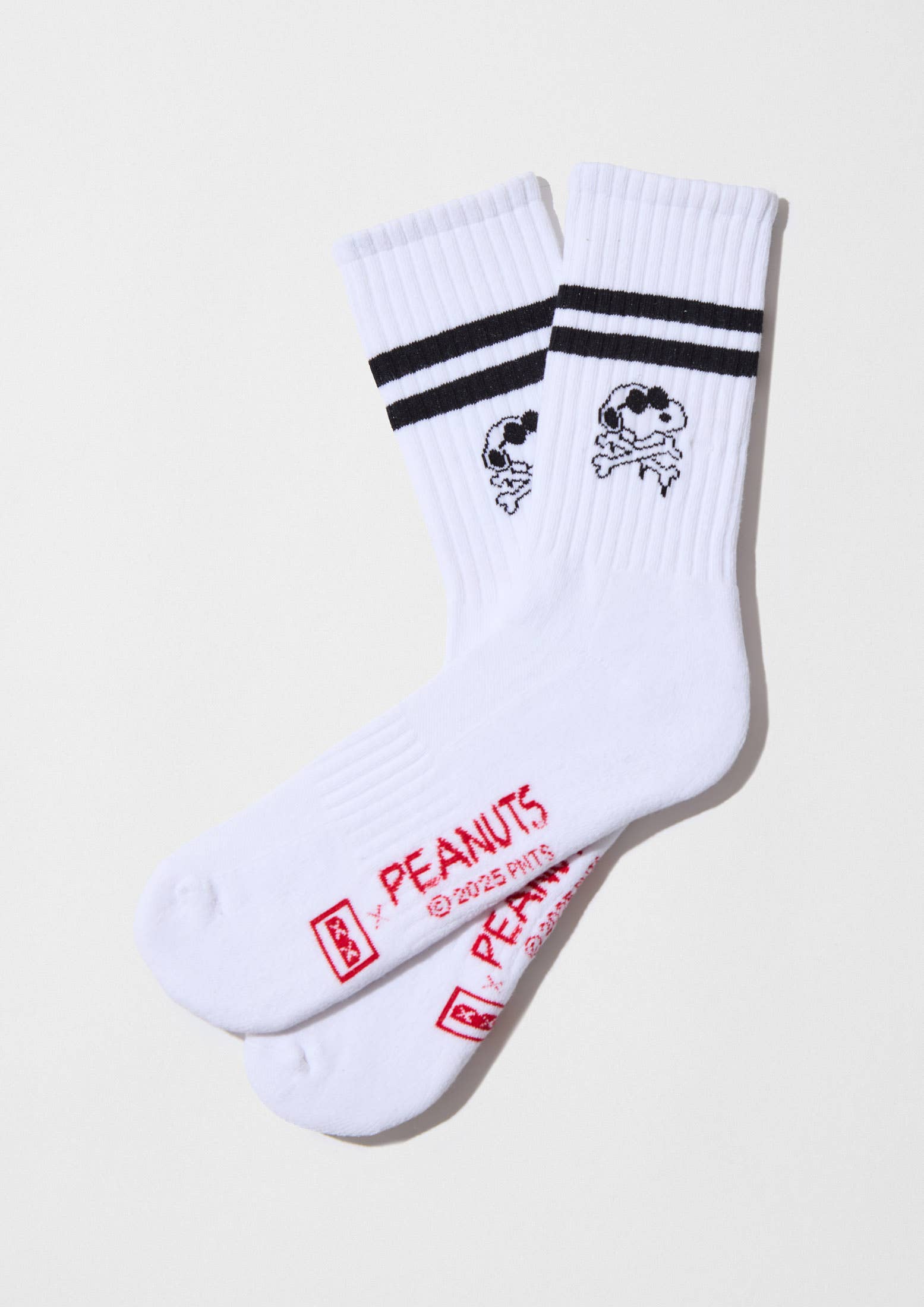 BeSnoopy Skull&Heart Street - 100% Organic Cotton Socks: Blanco / 41/46