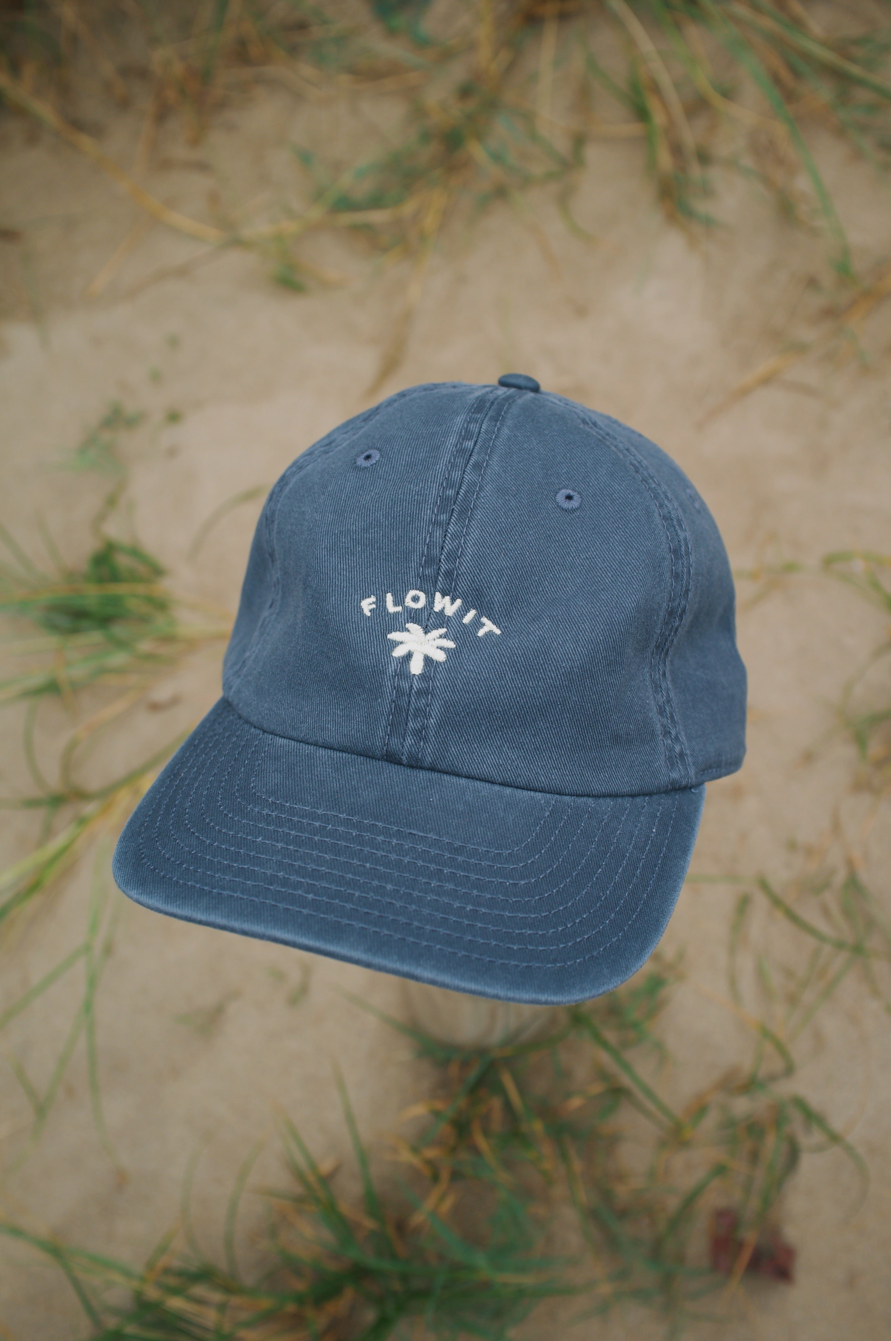 Gorra Flowit Palmera Marino Vintage