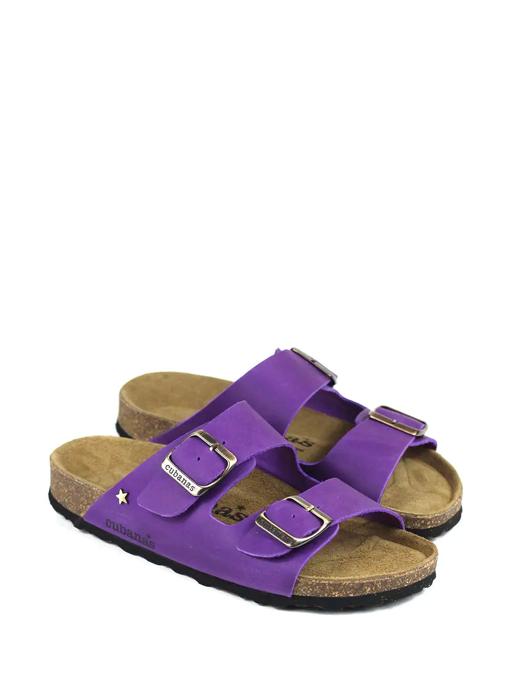 Sandalia Cubanas Amalia Purple Para Mujer