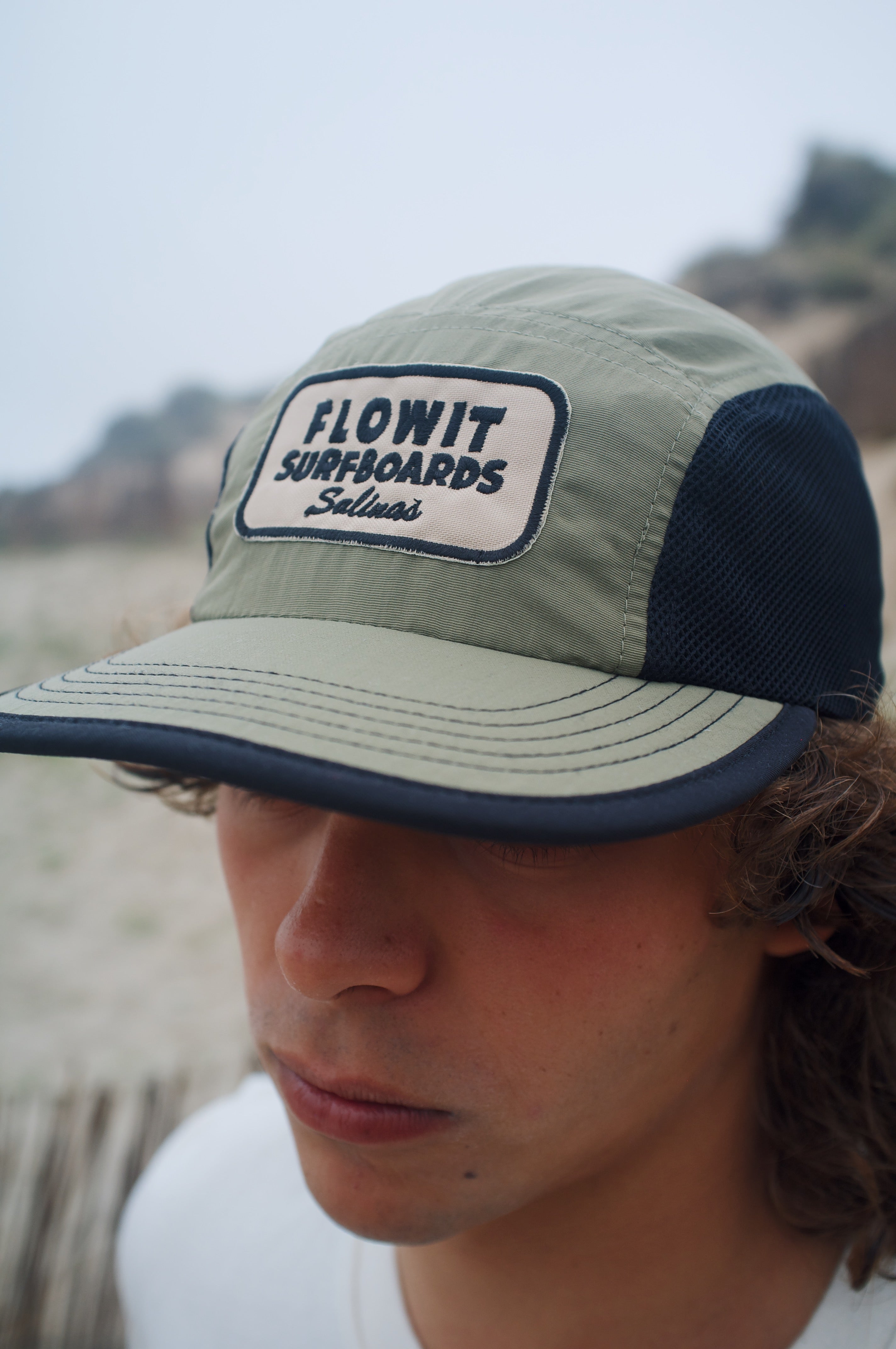 Gorra Flowit Surfboards Salinas Verde