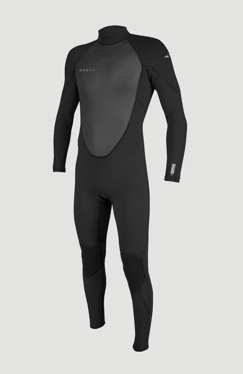 Nepreno O´neill Reactor-2 3/2mm Back Zip Full Wetsuit | Black-Black