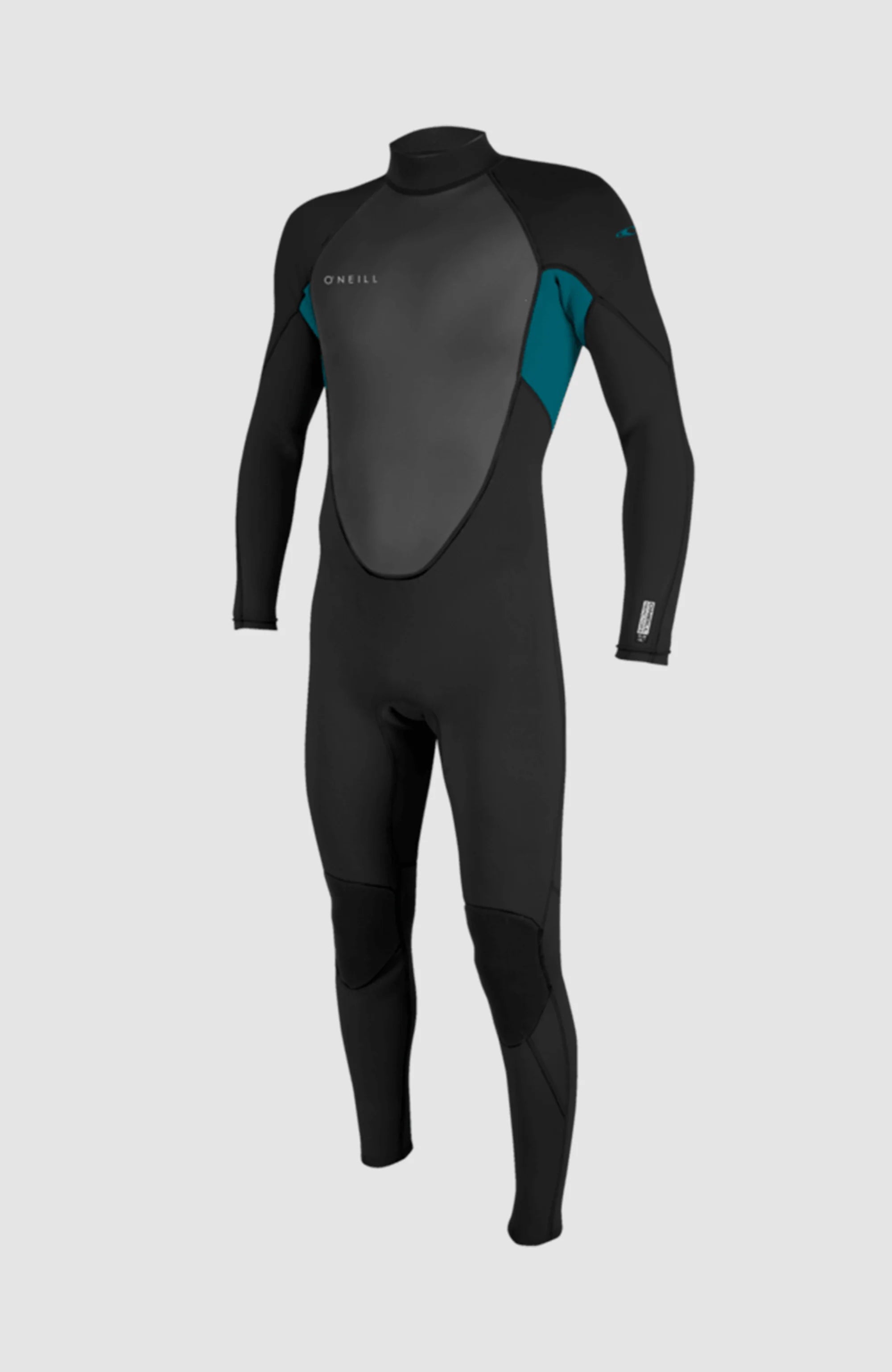 Nepreno O´neill Reactor-2 3/2mm Back Zip Full Wetsuit | Black-Ocean