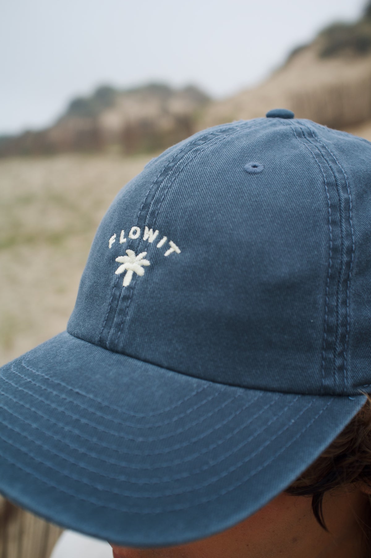 Flowit Gorra Flowit Palmera Marino Vintage