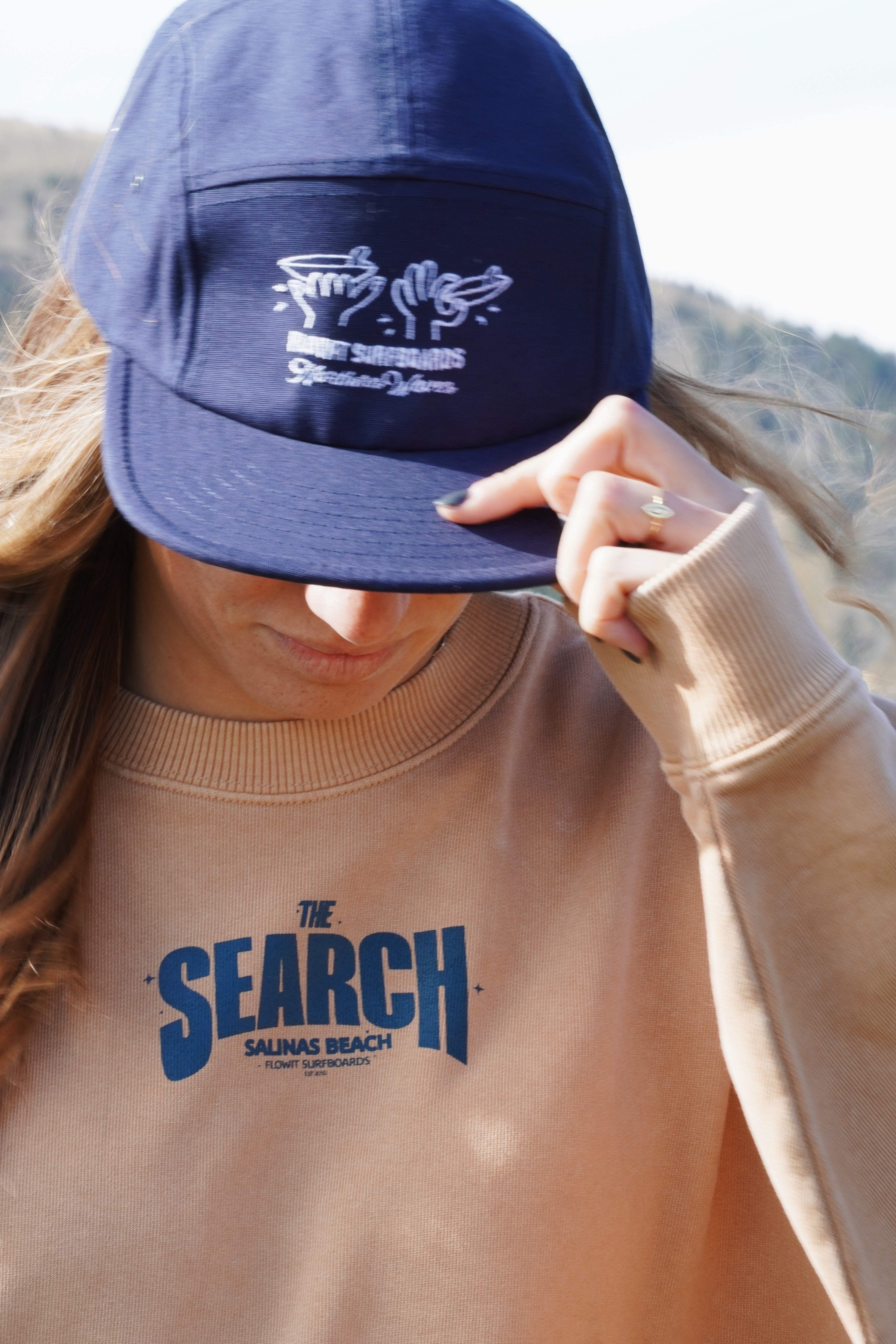 Gorra Flowit 5 Paneles Northern Wave Marino