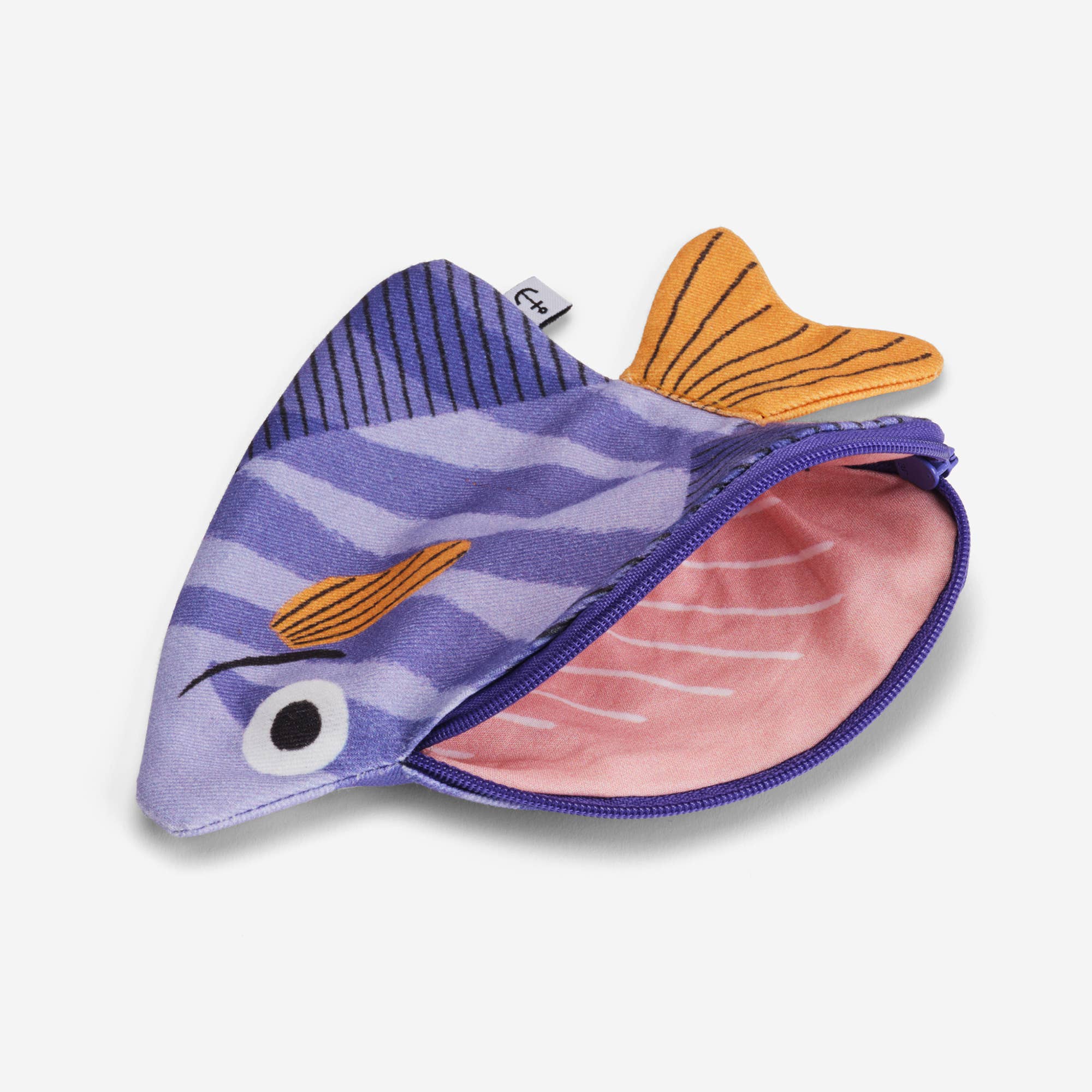 Monedero DON  FISHER de pez luna (lila)