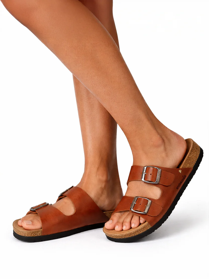 Sandalia Cubanas Amalia100BROWN 36-41