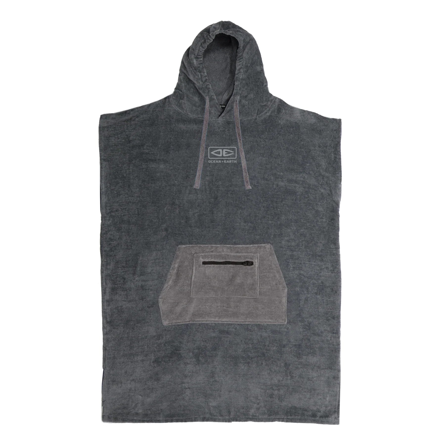 Poncho Ocean Earth DayBreak  Para Hombre Color Asphalt