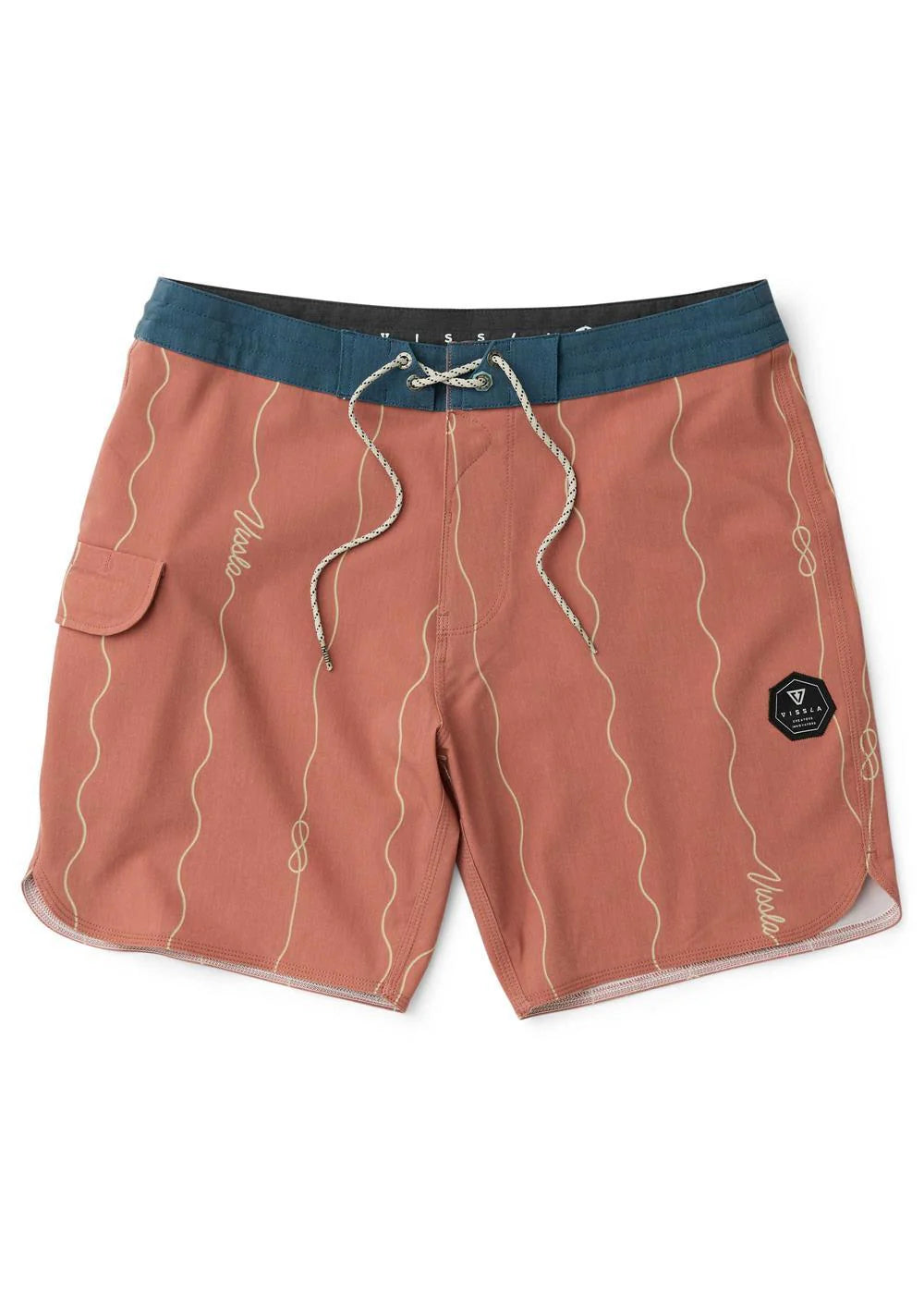Boardshort Vissla Roundup 17" Para Chicos de 8-14 Años