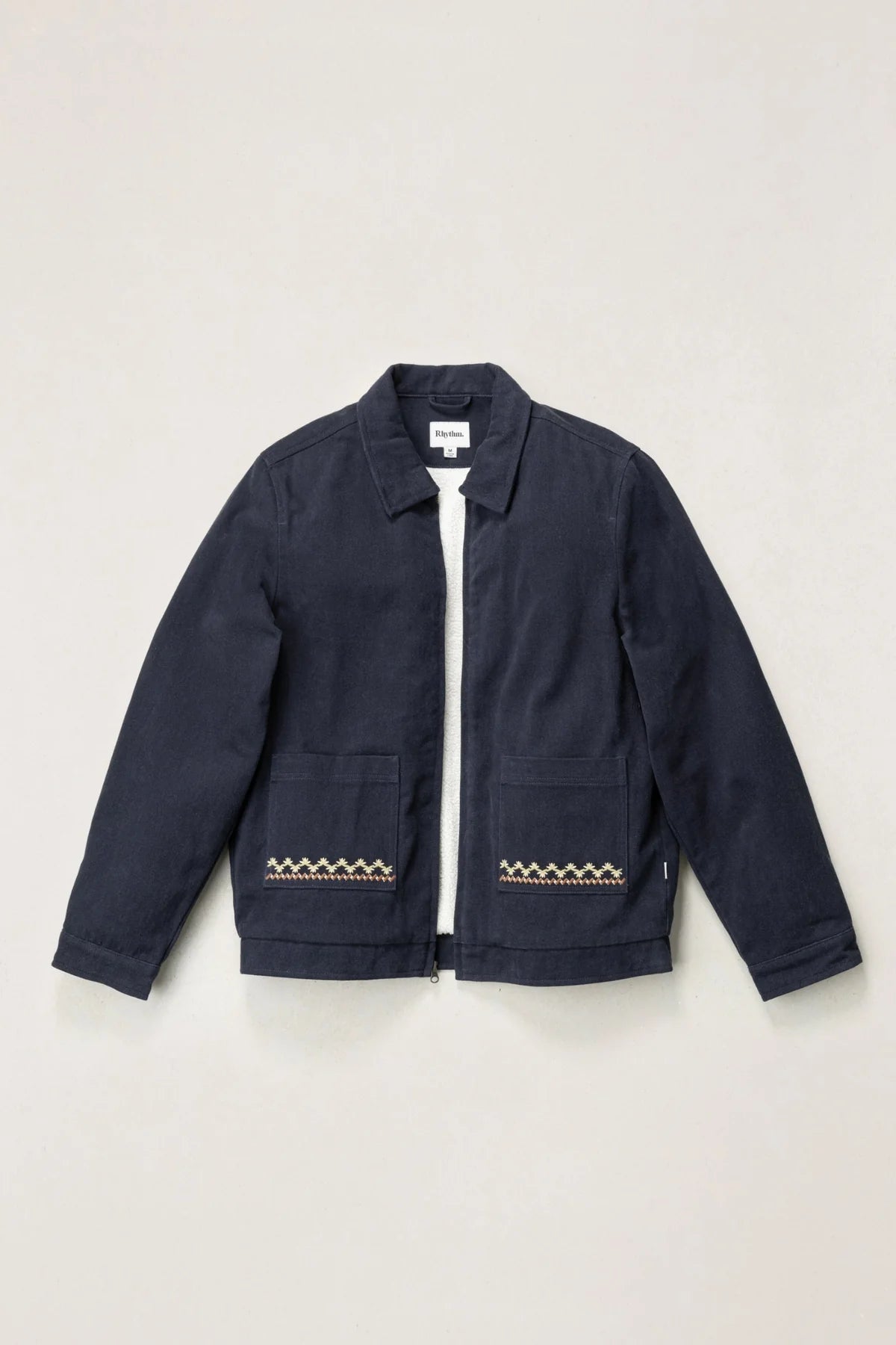 Cazadora RHYTHM Arugam TWILL JACKET Navy  Para Hombre