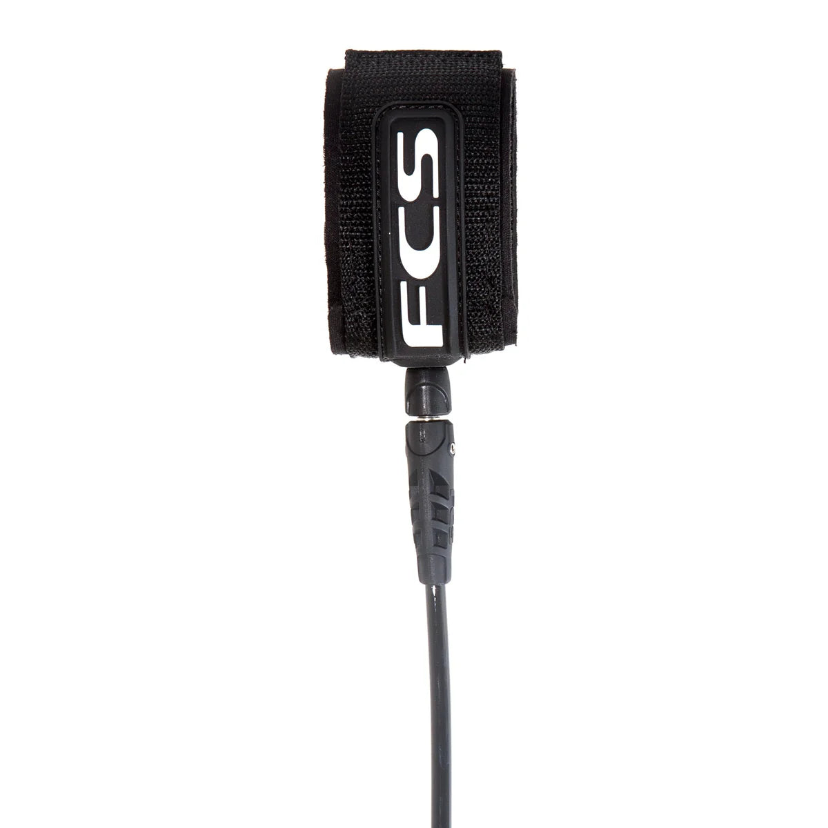 Invento/ Leash FCS Regular Classic Blanco/ Black 6"