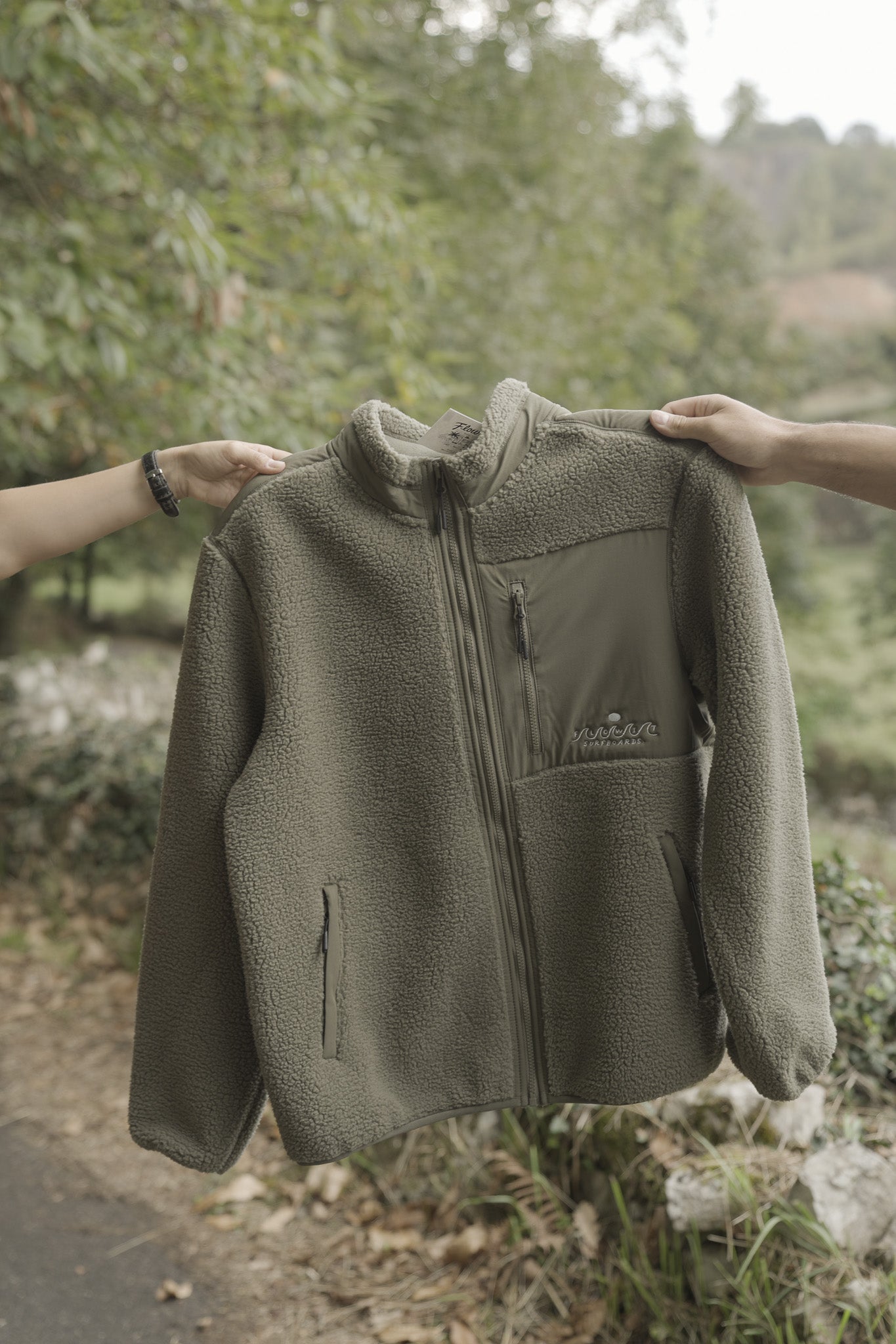 Forro Flowit Surfboards Verde Kaki Olas