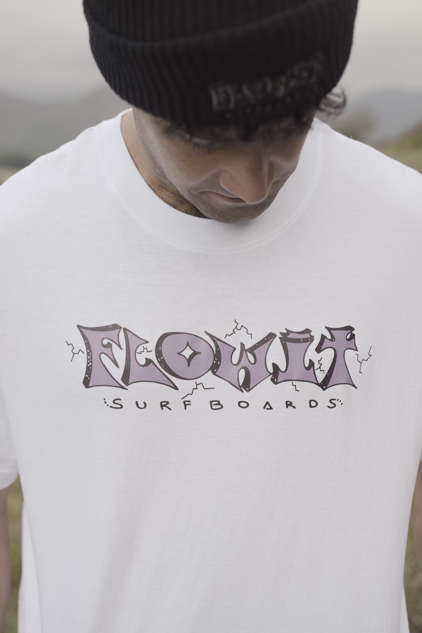 Camiseta Flowit Surfboards x Brindis