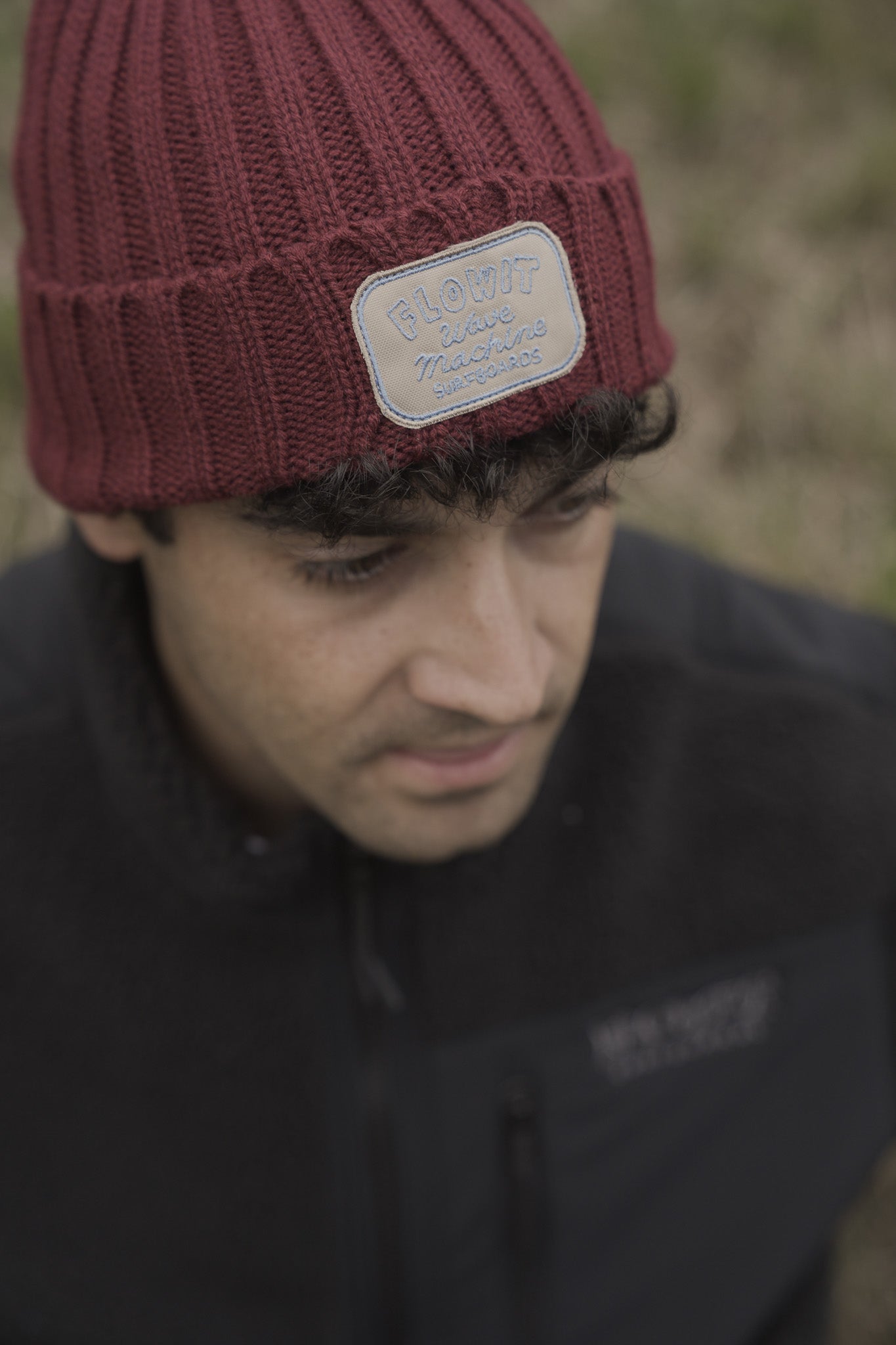 Gorro Flowit Wave Machine Burdeos Unisex