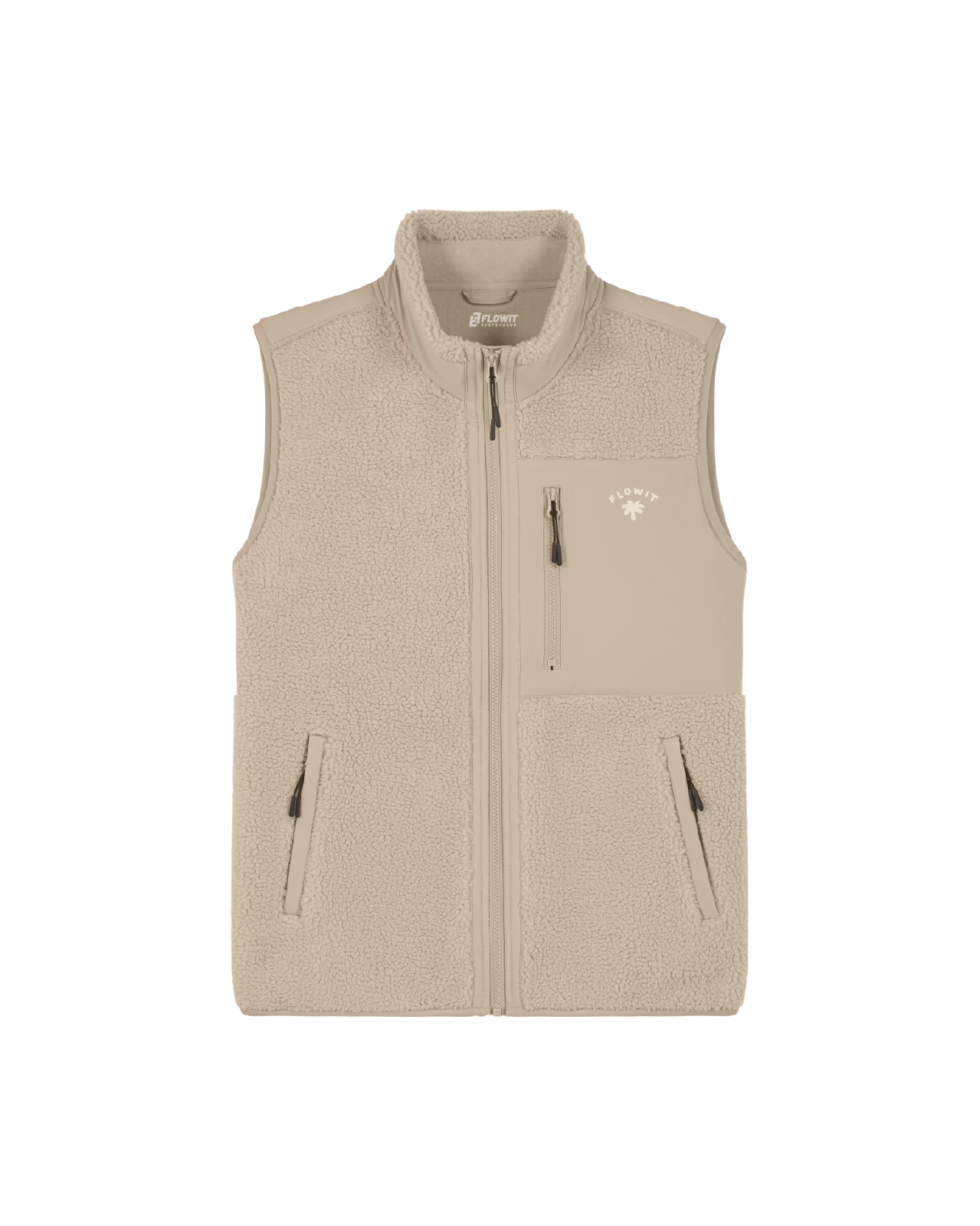 Chaleco Forro Flowit Surfboards Beige Palmera