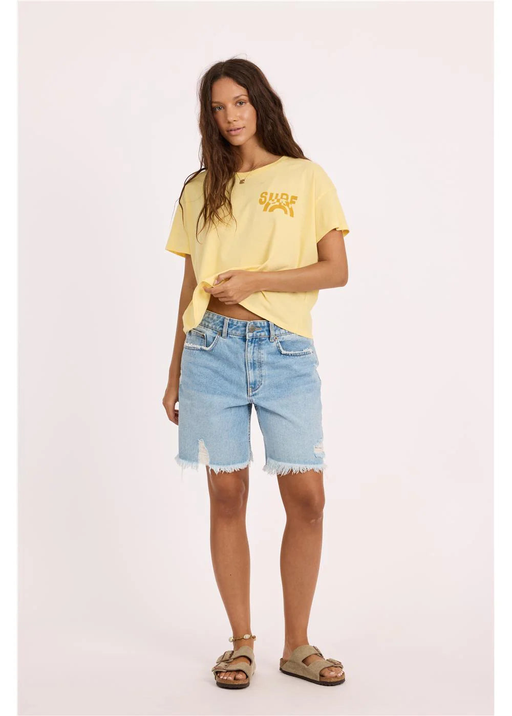 Camiseta Corta Sisstrevolution Daybreak Amarilla