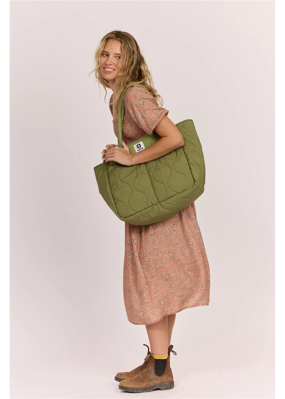 Bolso Tote Sisstrevolution Roam Free Acolchado