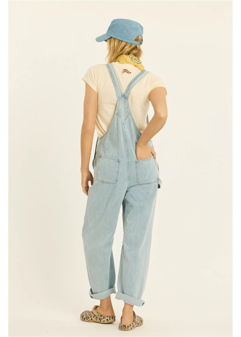 Peto Sisstrevolution Billie Barrel Denim Overall Para Mujer