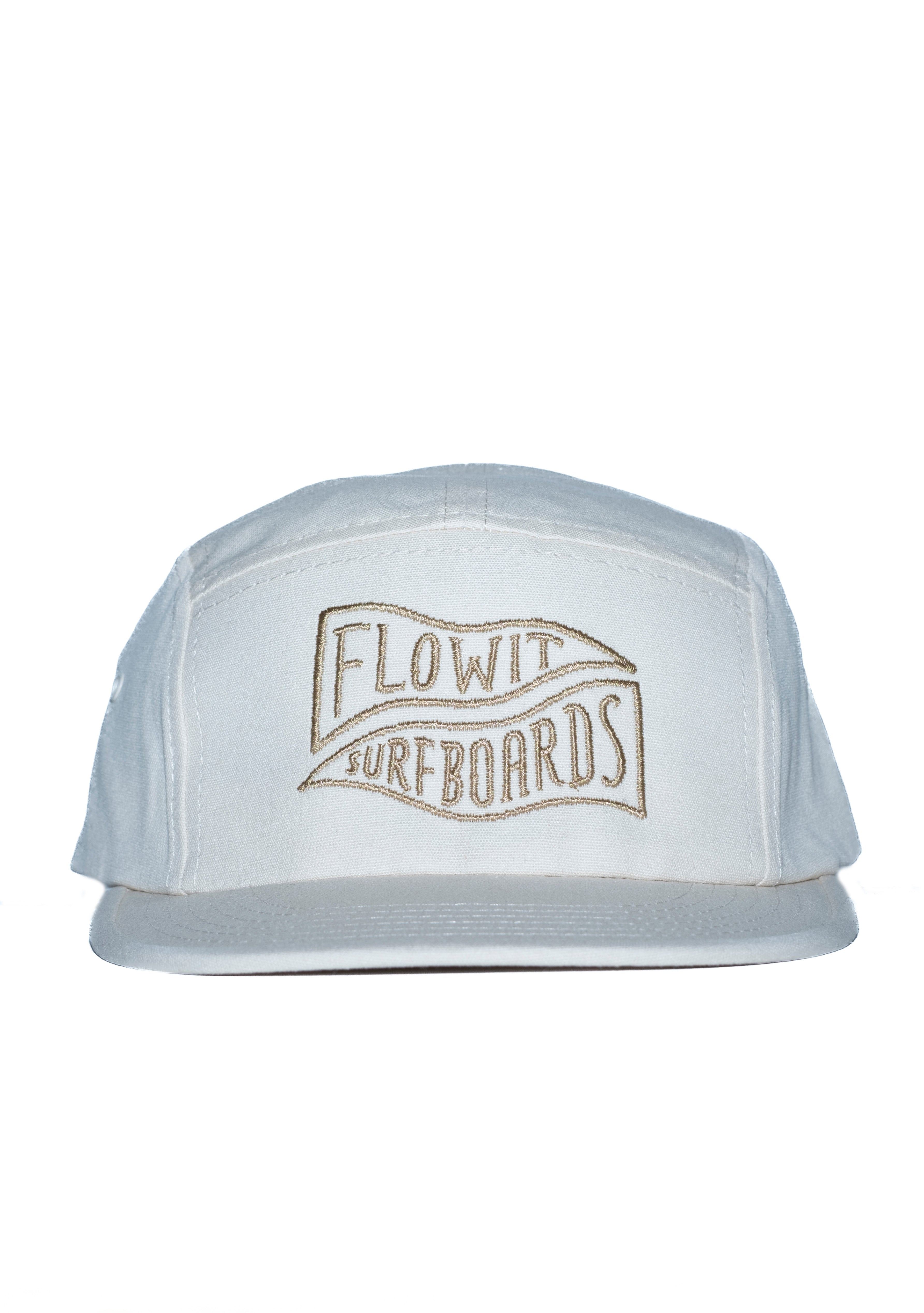 Gorra  5 Paneles Flowit Banderas Beige