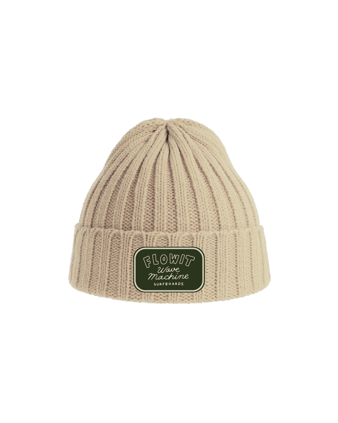 Gorro Flowit Wave Machine Beige Unisex