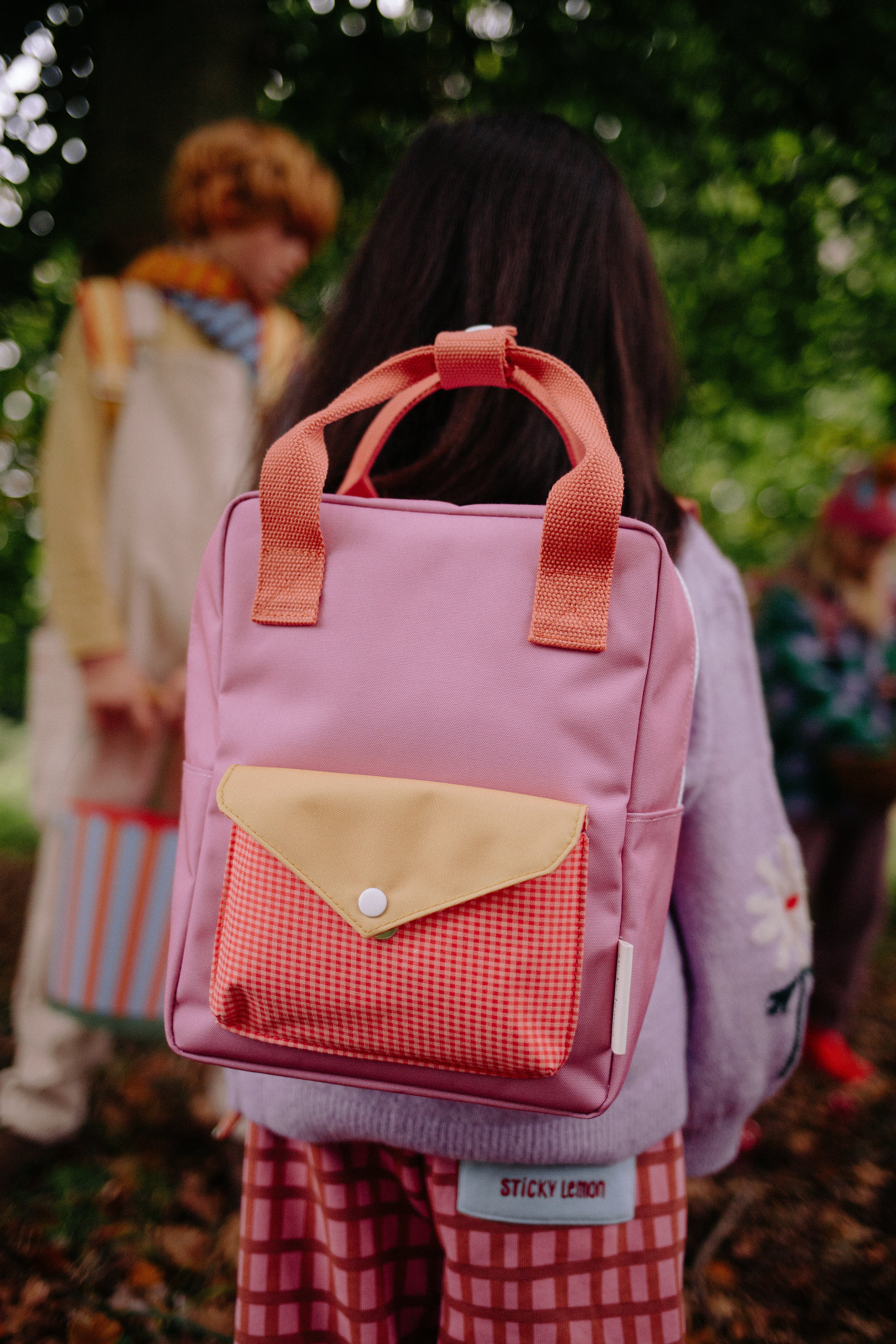 Mochila Sticky Lemon Pequeña • tipo sobre • rosa rosebay •