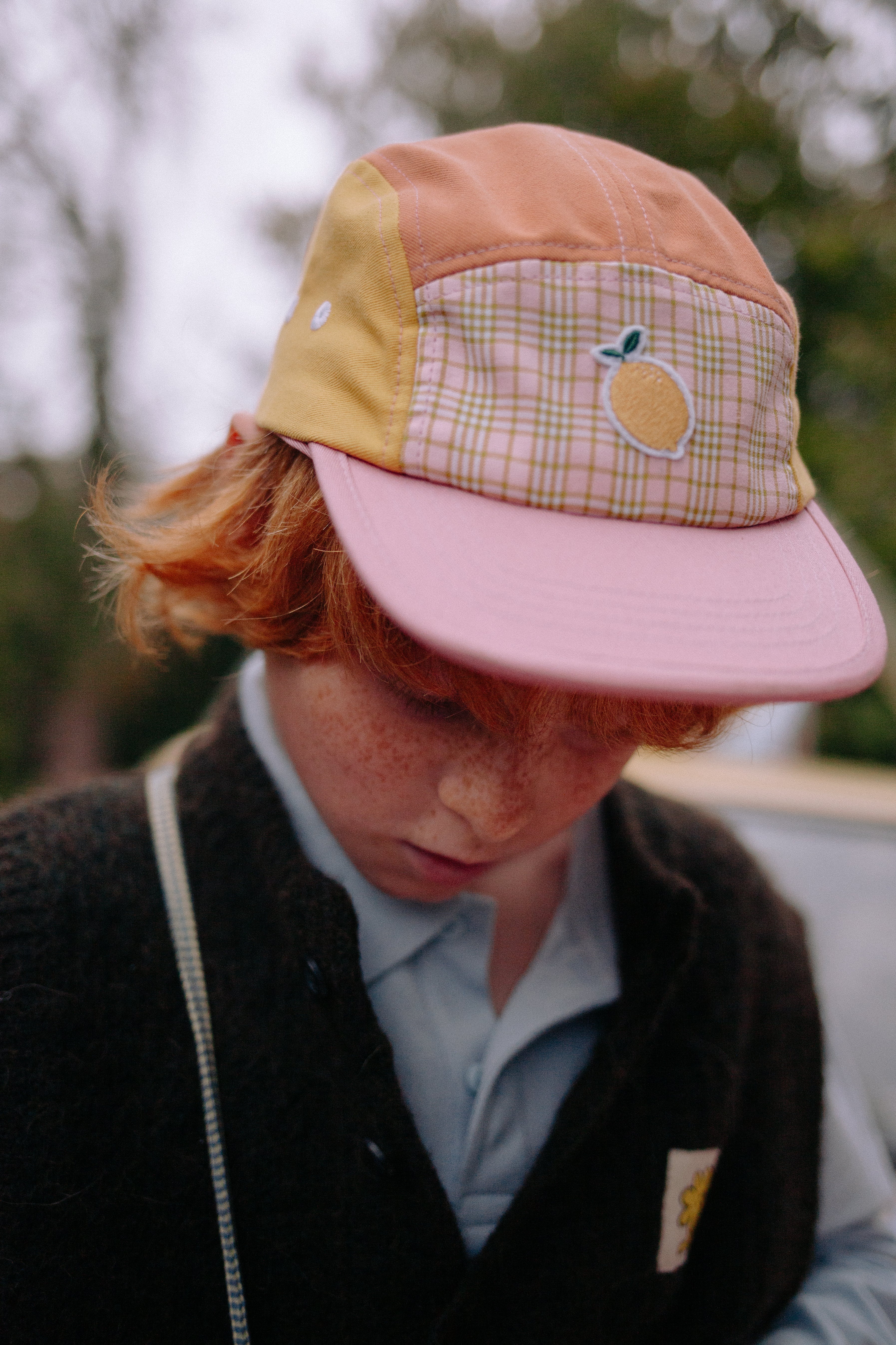Gorra Sticky Lemon • lemon tree • rosebay pink •