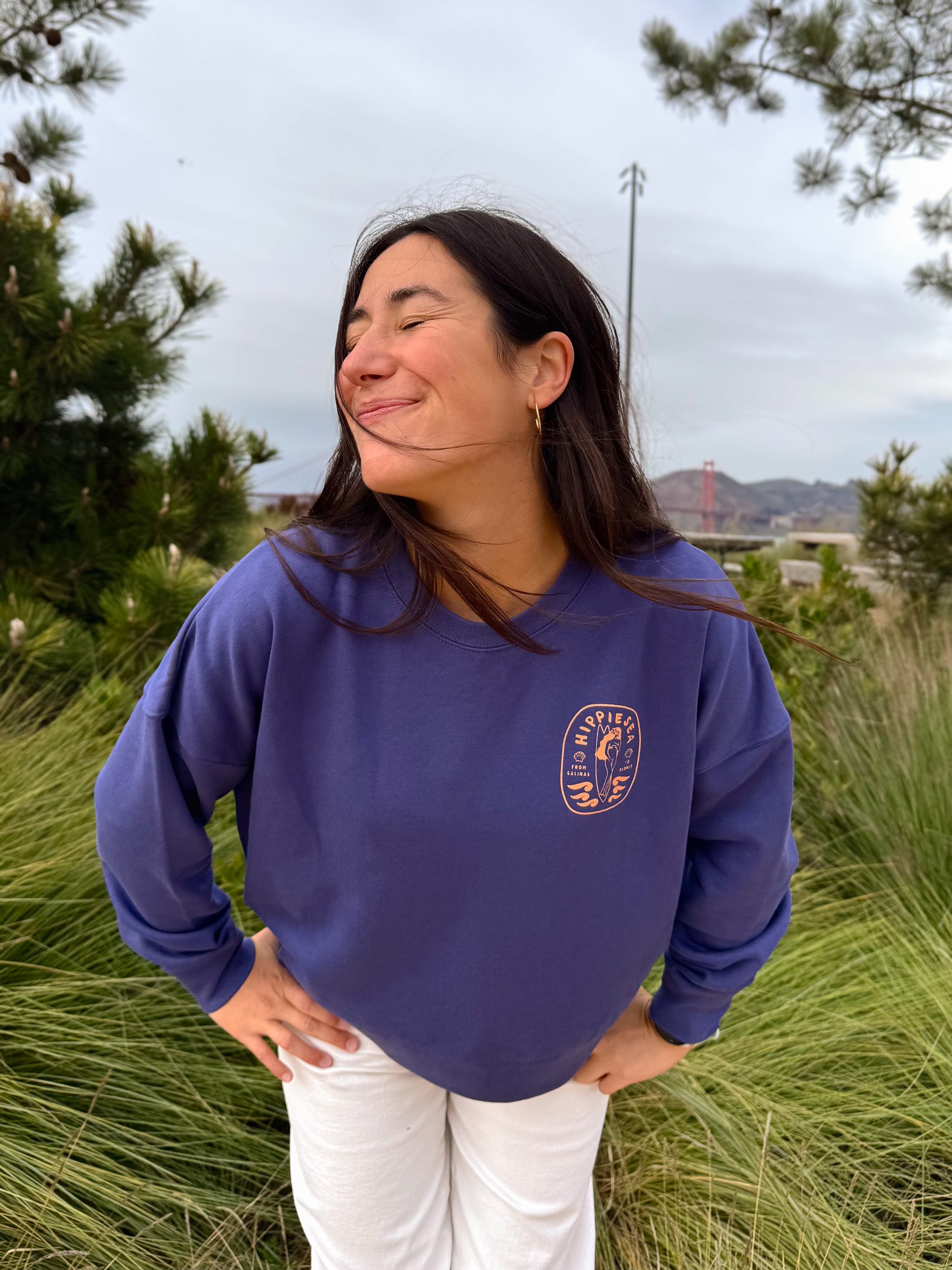 Sudadera Hippie Sea Para Mujer