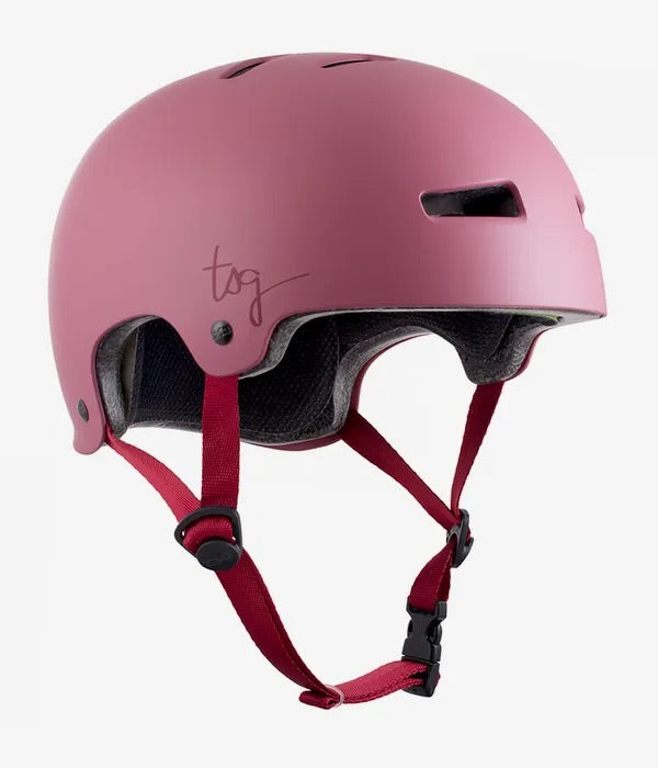 TSG Casco Para Patinar Evolution wmn Solid Color Satin Sakura
