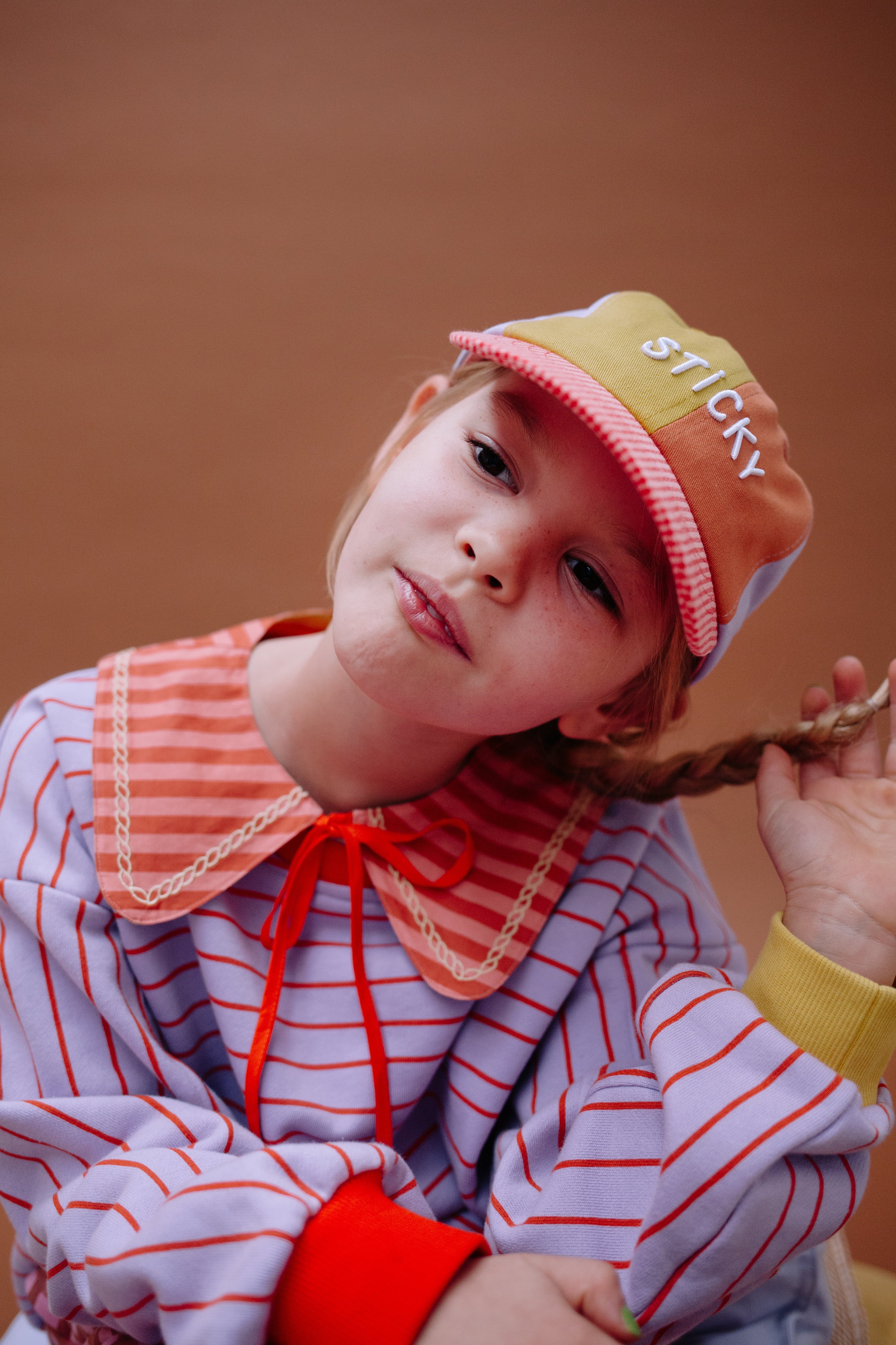 Gorra Sticky Lemon Lemon tree • gingham flower + rose •