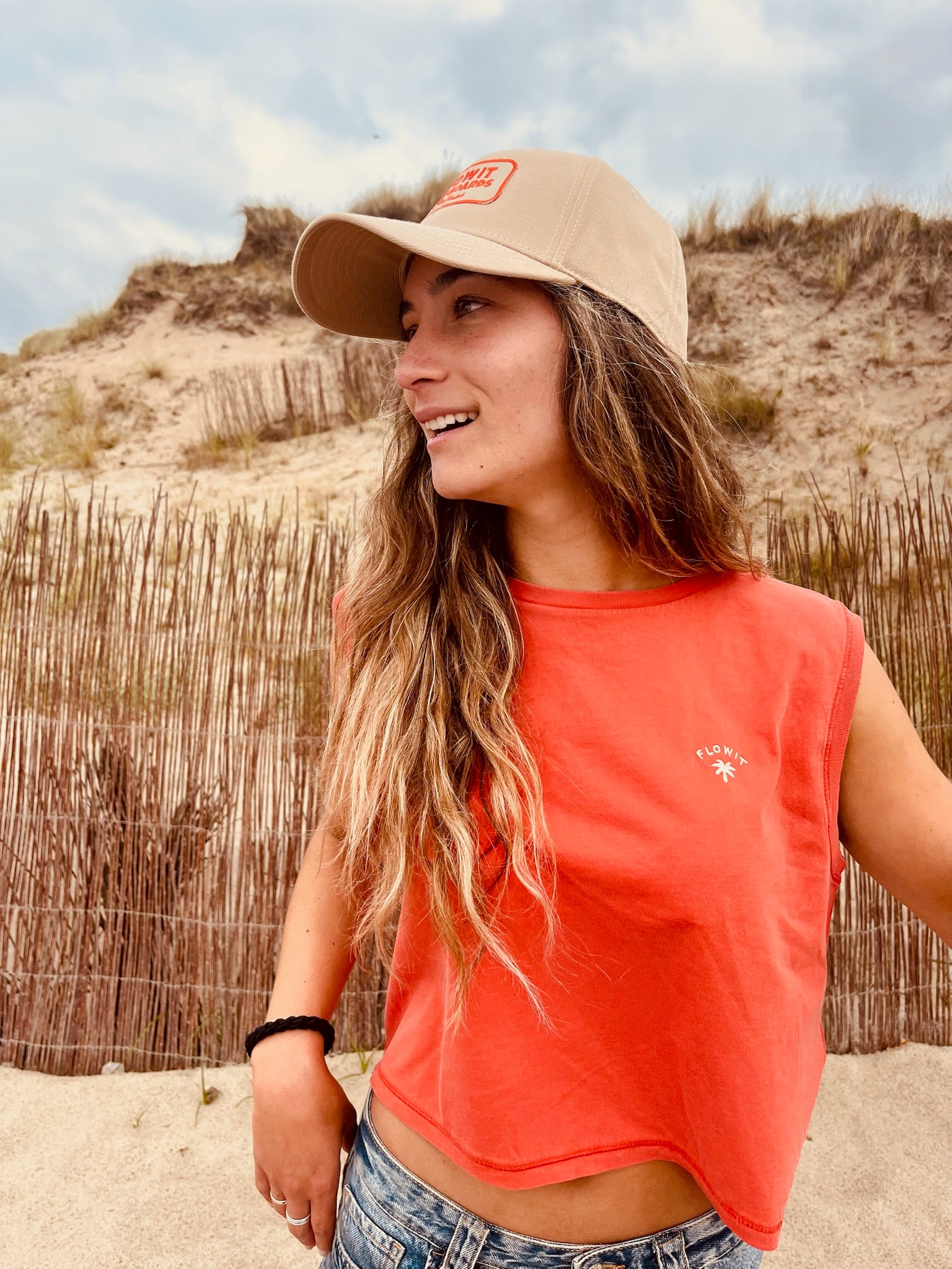 Camiseta Flowit Palm – Oversize Bordada