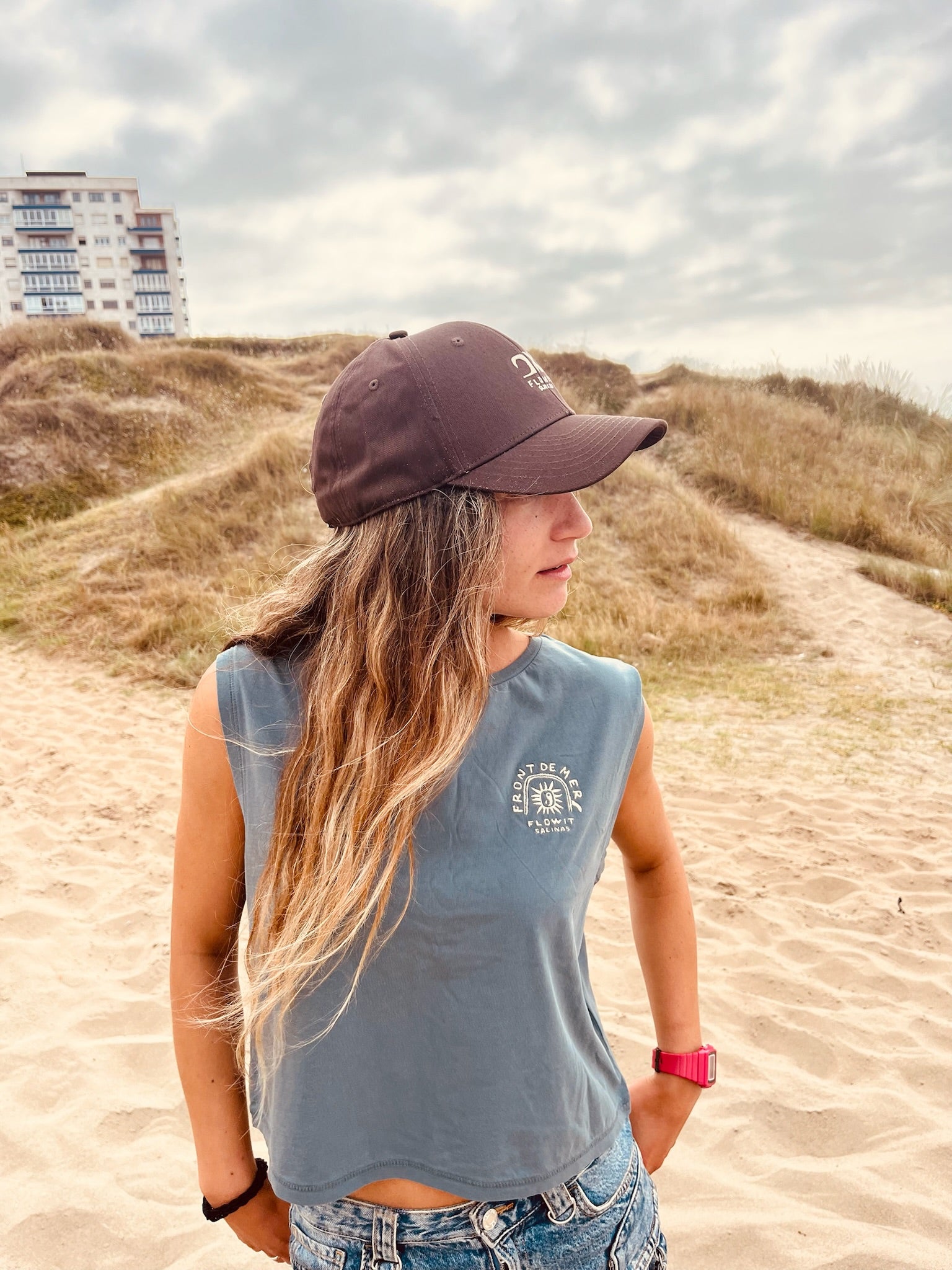 Camiseta Flowit Front De Mer – Oversize Bordada