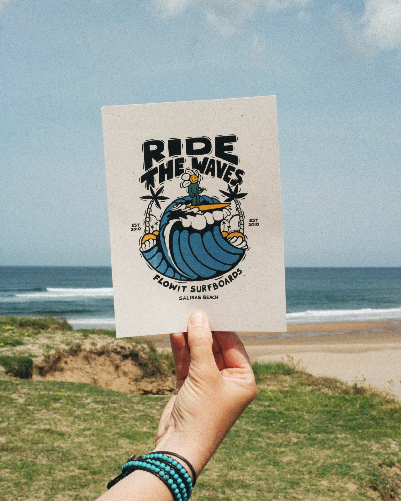 Láminas Ride De Waves