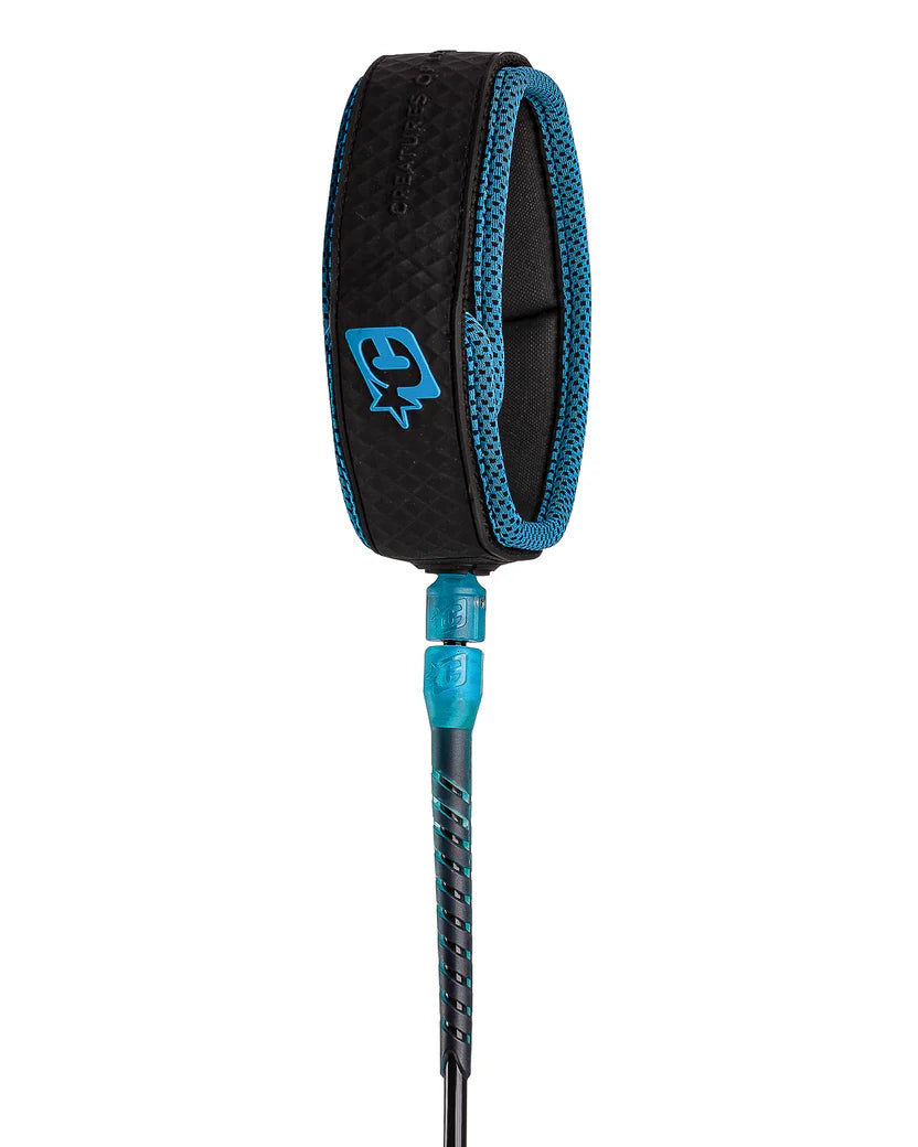 Invento Leash Longboard  Creatures Reliance Longboard Knee 9 Negro Cian