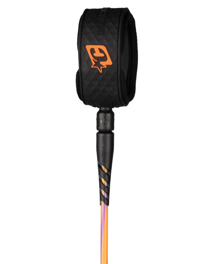 Invento Leash Reliance 2.0 Medium Duty 6 Hi-vis Purple Twist Black