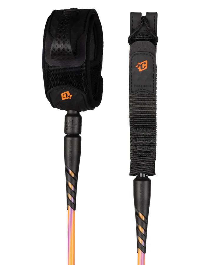 Invento Leash Reliance 2.0 Medium Duty 6 Hi-vis Purple Twist Black