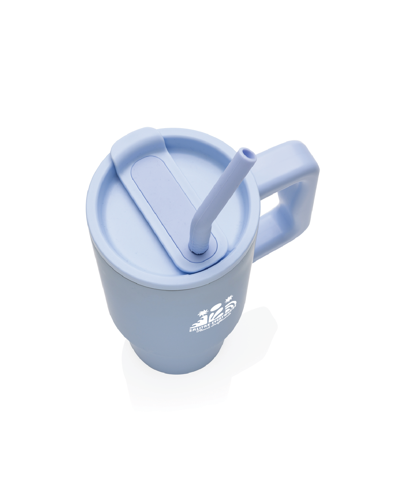 Vaso Flowit RCS De Acero Inoxidable Reciclado 900ml Azul